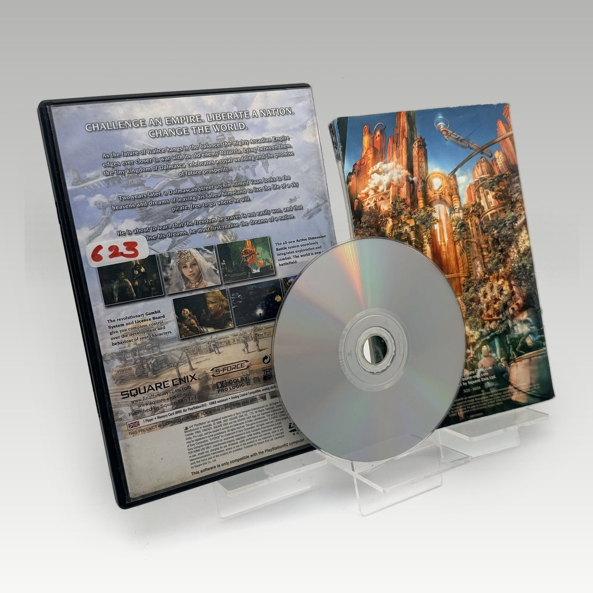 Final Fantasy XII • CIB • Ex-Rental (PAL) - Image 2