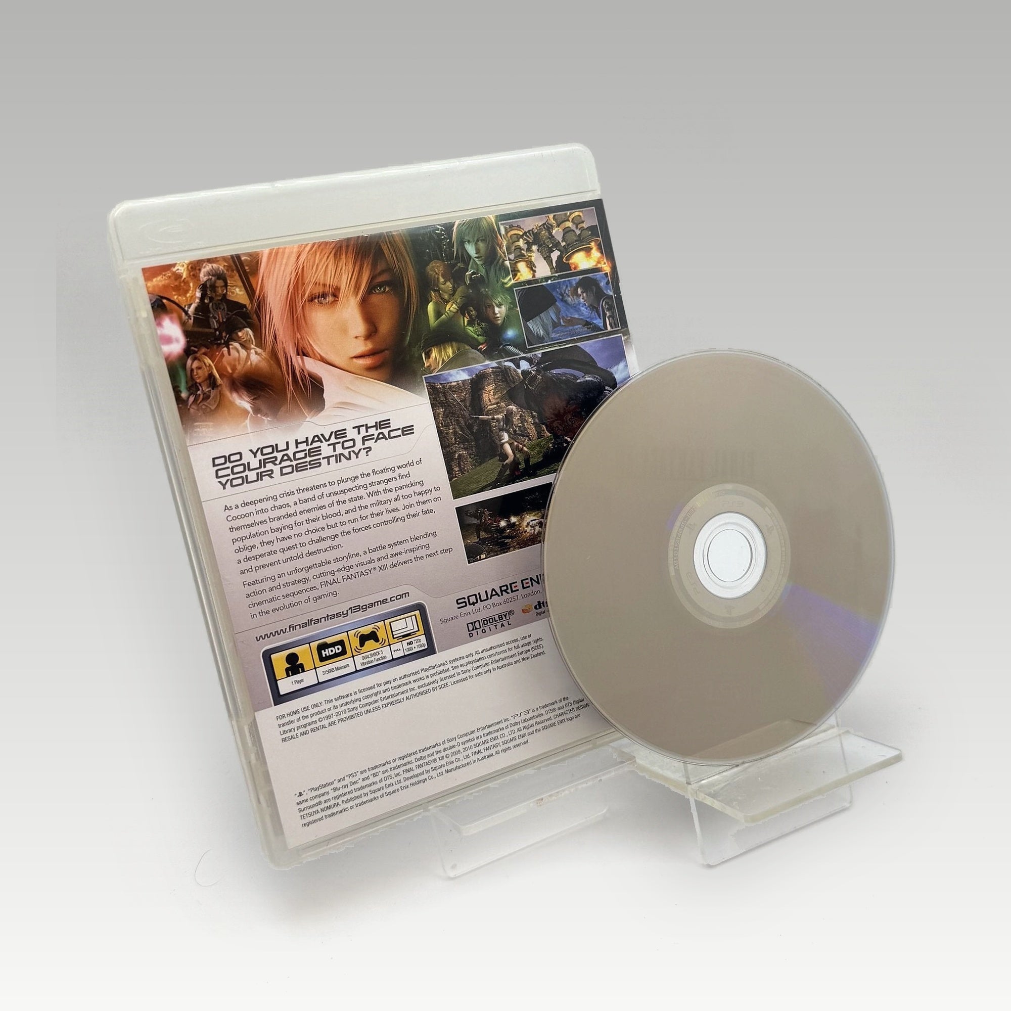Final Fantasy XIII • No Manual (Region 4) - Image 2
