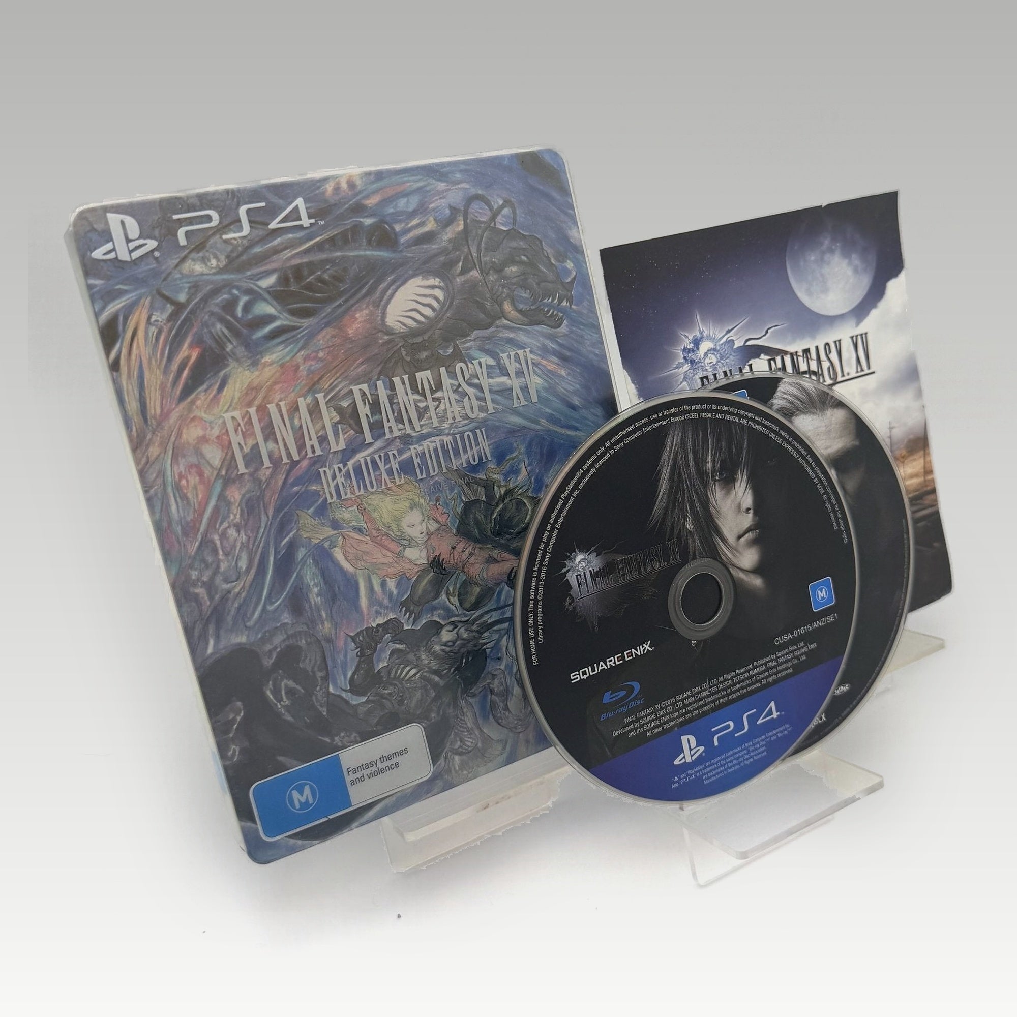 Final Fantasy XV Deluxe Steelbook Edition • CIB (Region 4, Deluxe Steelbook Edition) - Image 1
