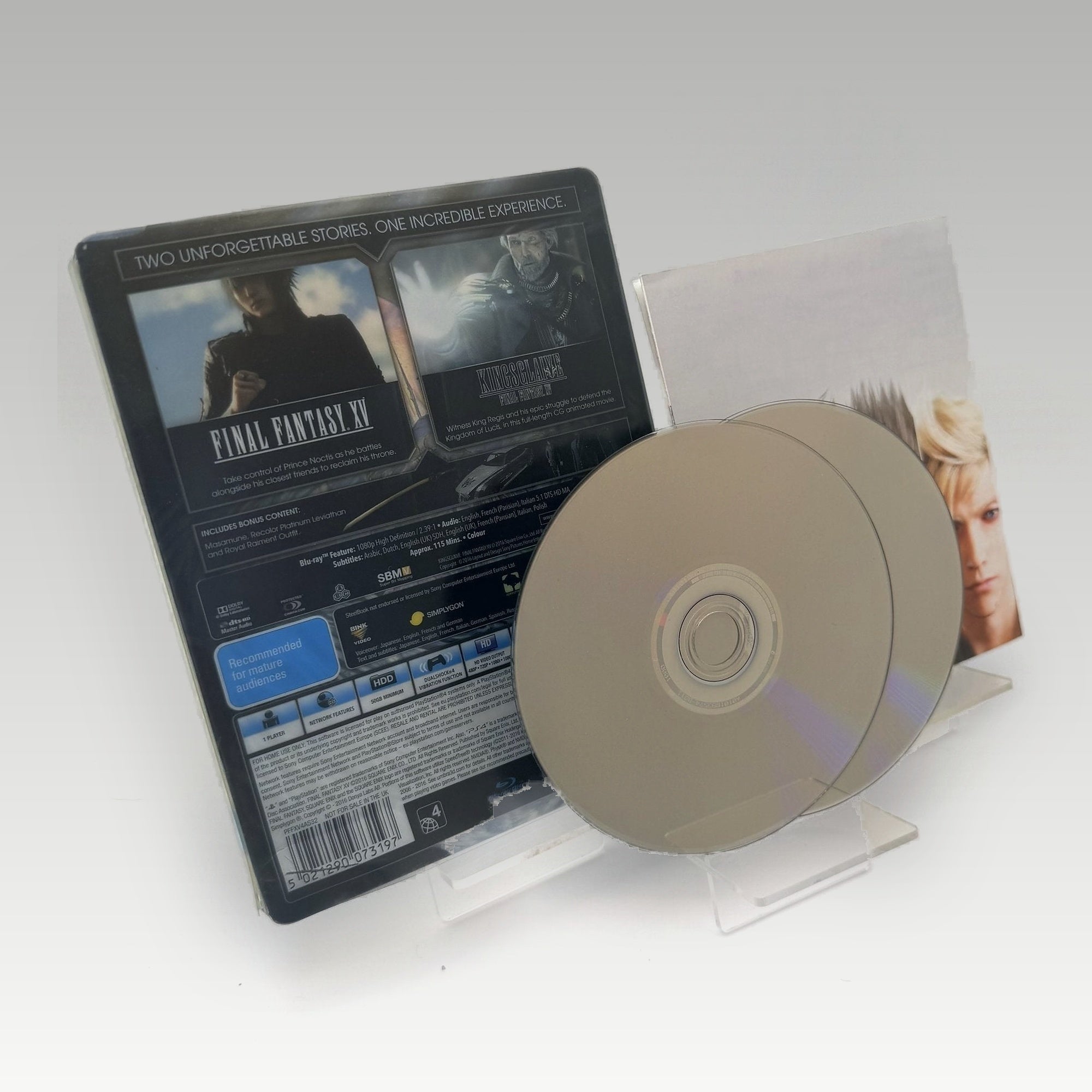 Final Fantasy XV Deluxe Steelbook Edition • CIB (Region 4, Deluxe Steelbook Edition) - Image 2