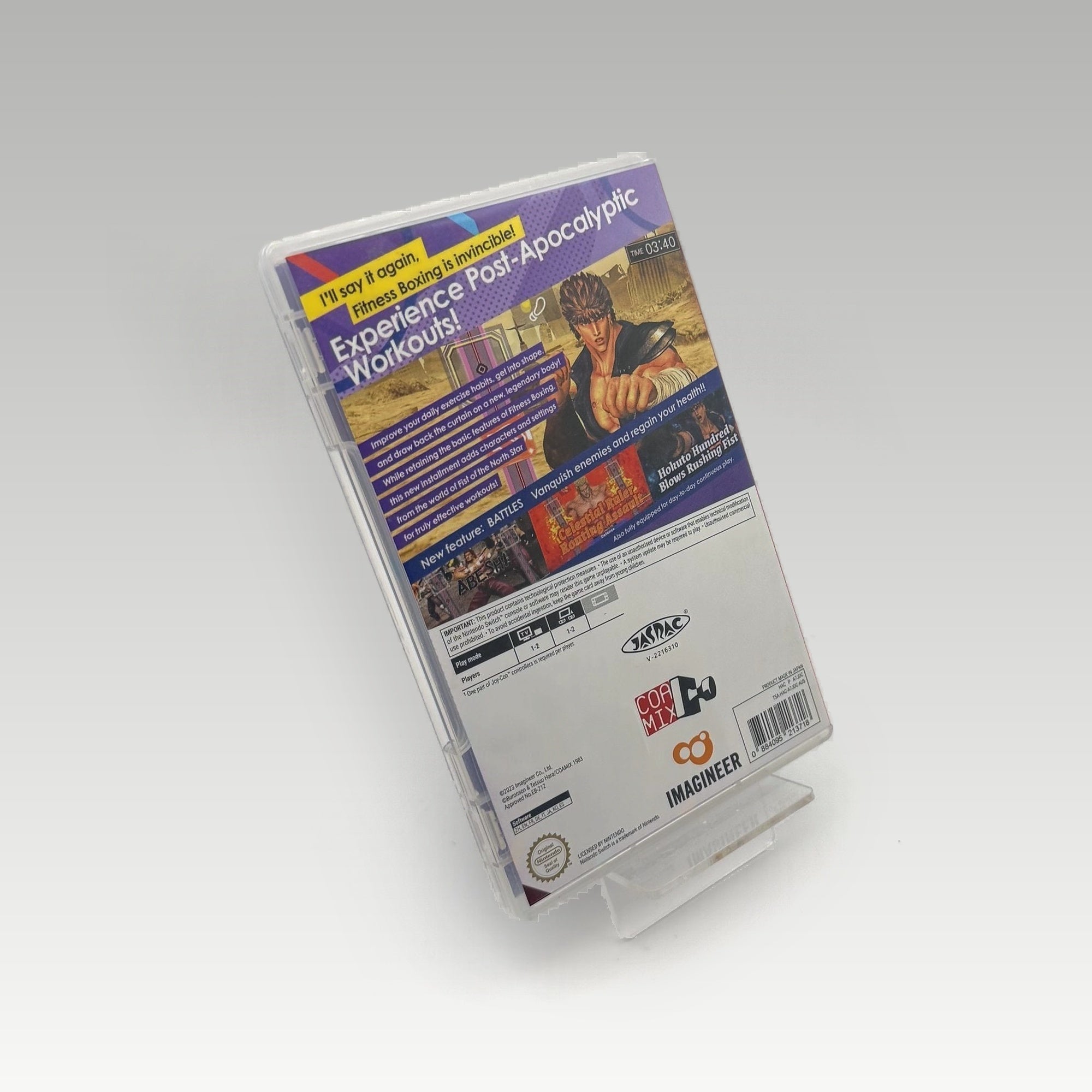Fitness Boxing Fist of the North Star • CIB • New (Region Free) - Image 2