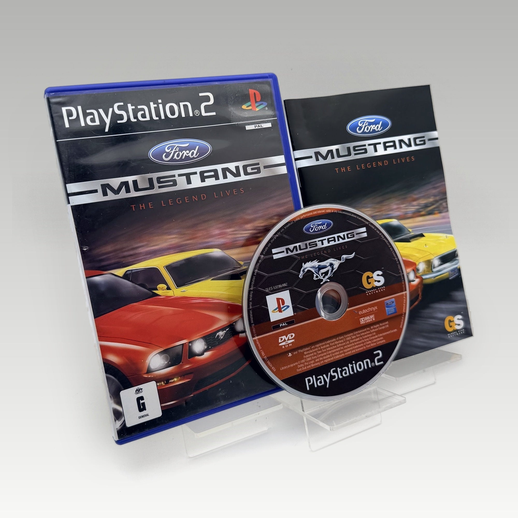 Ford Mustang: The Legend Lives • CIB (PAL) - Image 1