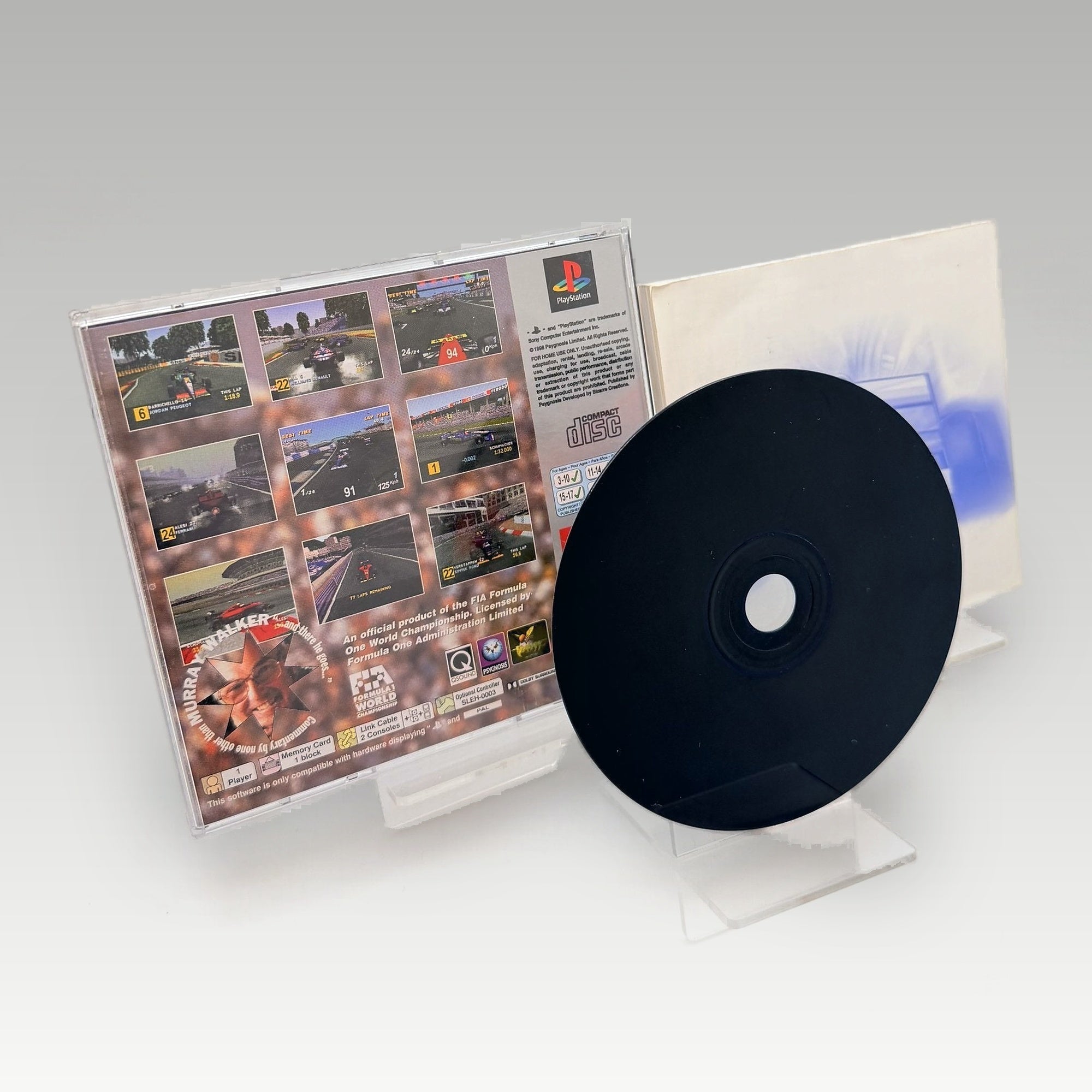Formula 1 No Cover Art / Case Damage • CIB (PAL, No Cover Art / Case Damage) - Image 3