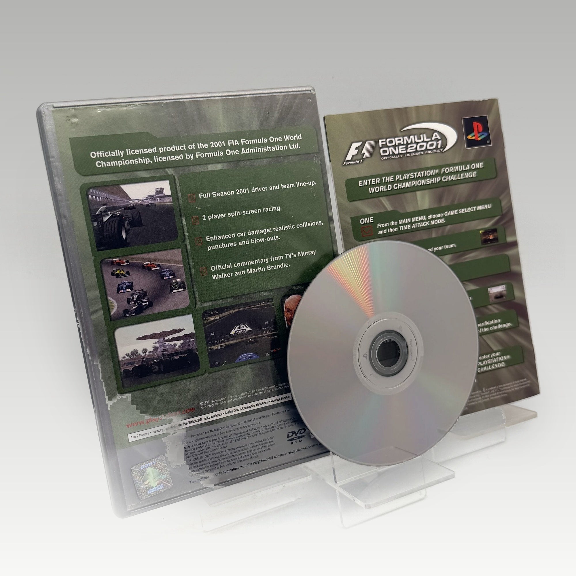 Formula One 2001 (Platinum) • CIB (PAL) - Image 2
