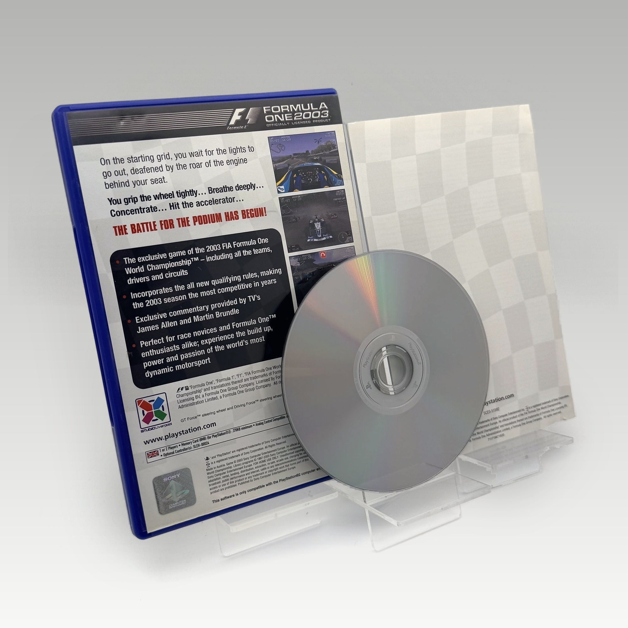 Formula One 2003 • CIB (PAL) - Image 2