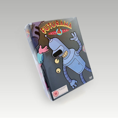 Futurama - Season Four • CIB (Region 2) - Back Cover | Yappa NZ