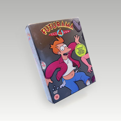 Futurama - Season Four • CIB (Region 2) - Front Cover | Yappa NZ