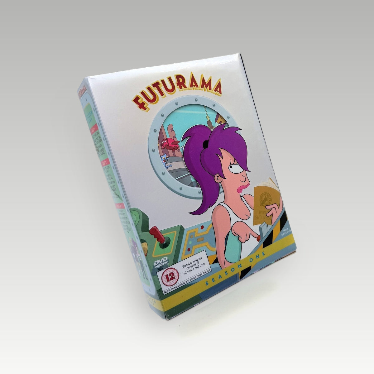 Futurama - Season One • CIB (Region 2, Slipcover) - Back Cover | Yappa NZ