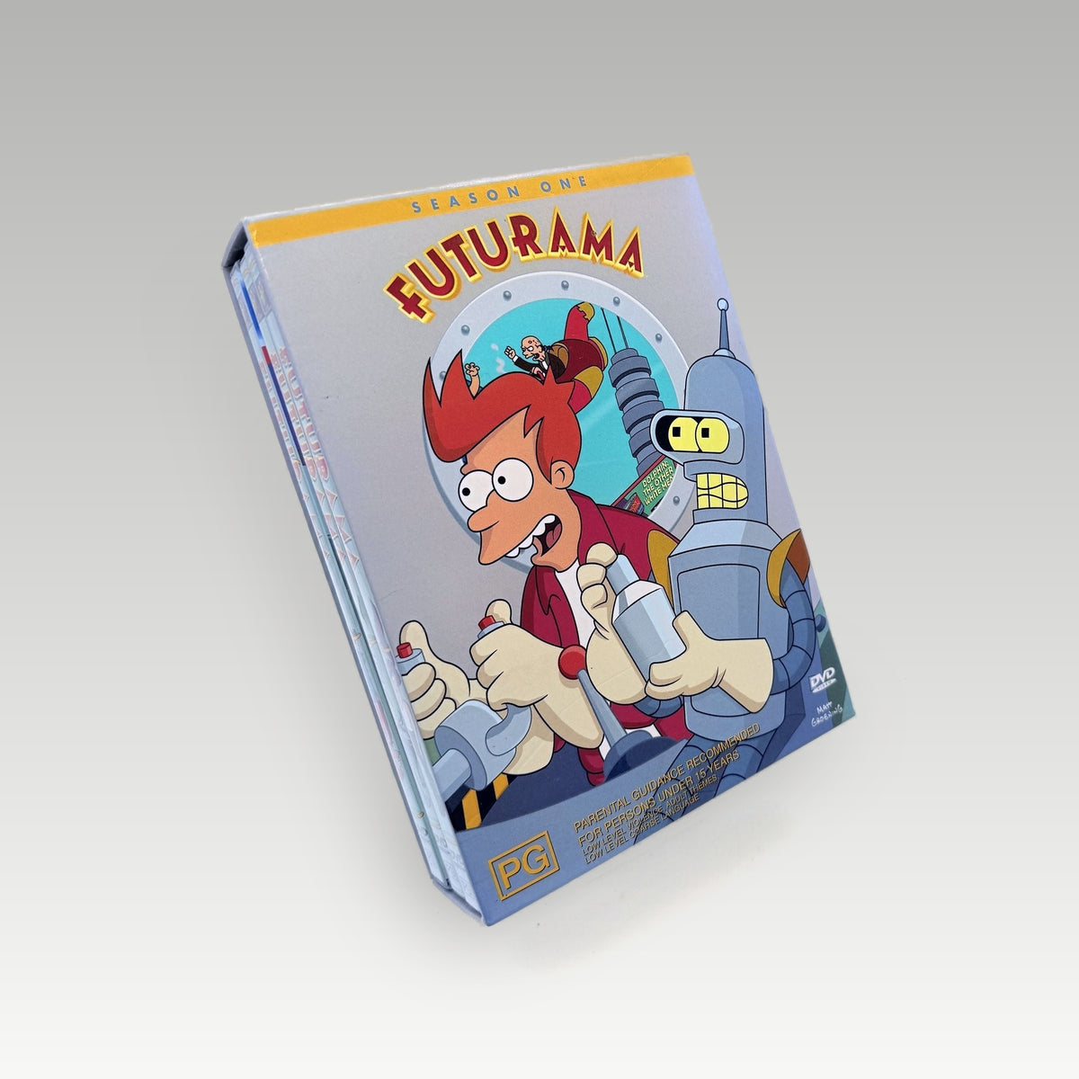 Futurama - Season One • CIB (Region 4) - Back Cover | Yappa NZ