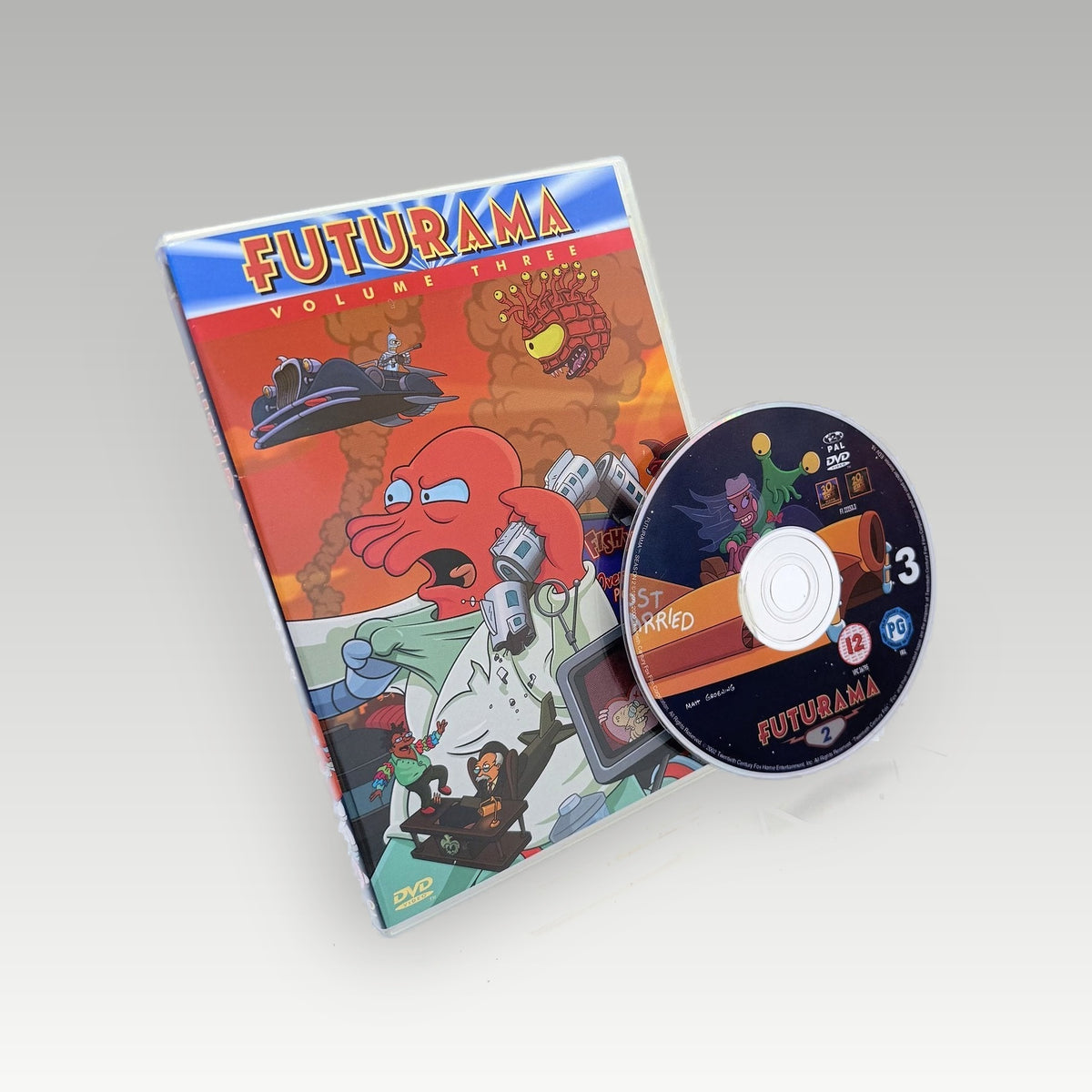 Futurama - Season Two / Volume Three • CIB (Region 2) - Front Cover | Yappa NZ