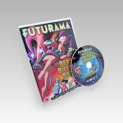 Futurama: The Beast with a Billion Backs (2008) • CIB (Region 2) - Front Cover | Yappa NZ