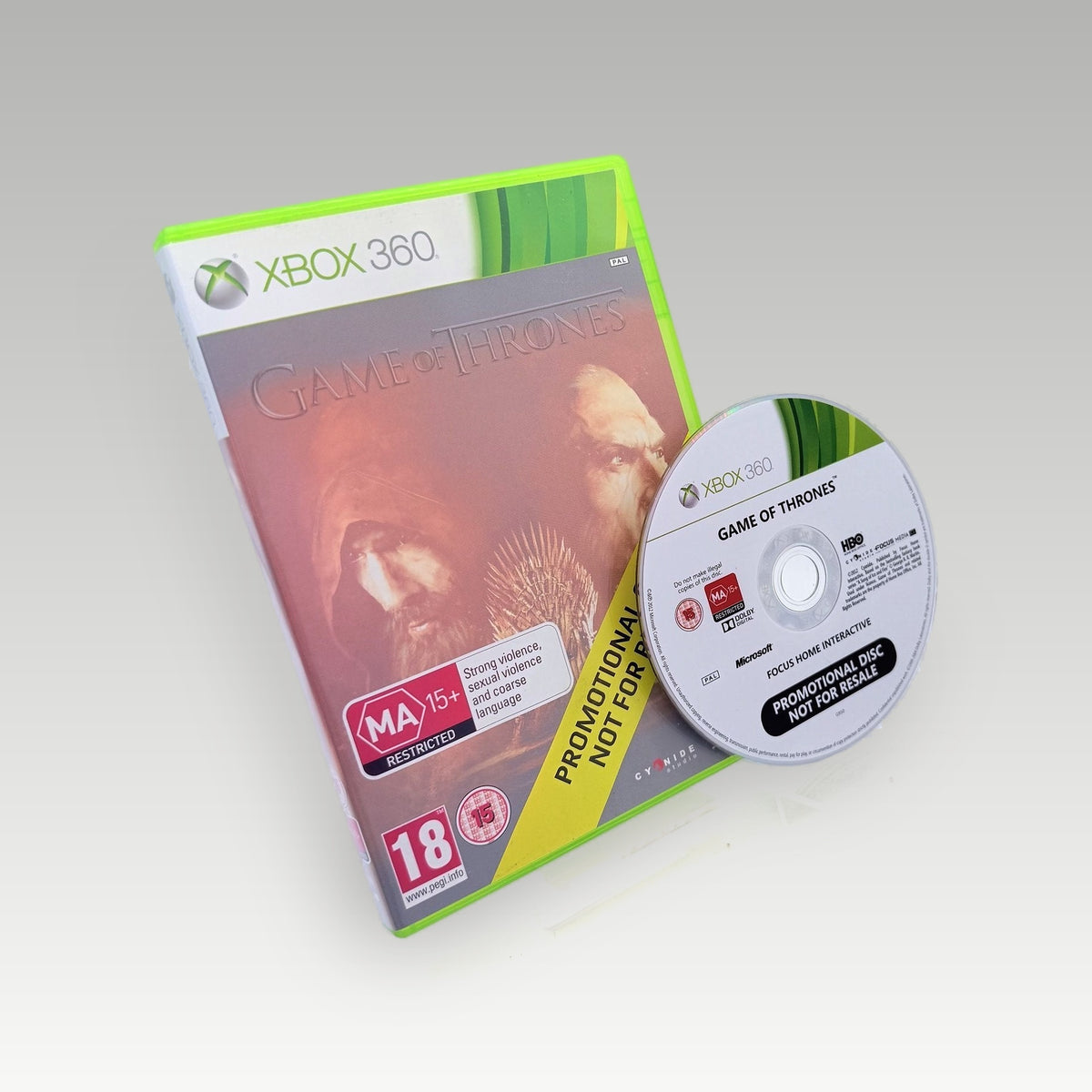 Game of Thrones • No Manual (PAL) - Front Cover | Yappa NZ