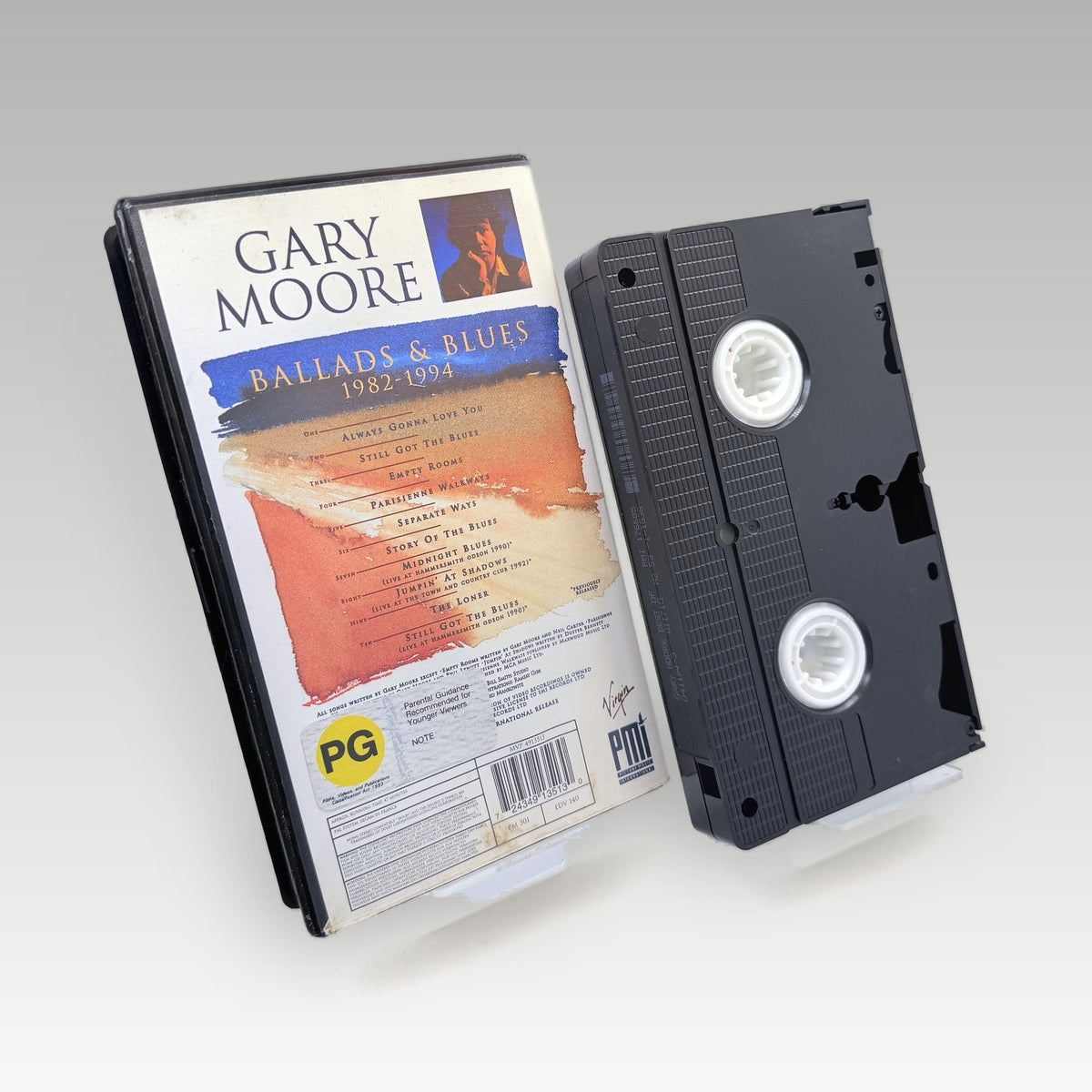 Gary Moore - Ballads And Blues (2004) • CIB (PAL) - Back Cover | Yappa NZ