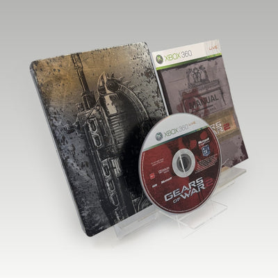 Gears of War 2 Limited Steelbook Edition • CIB (PAL, Limited Steelbook Edition) - Front Cover | Yappa NZ