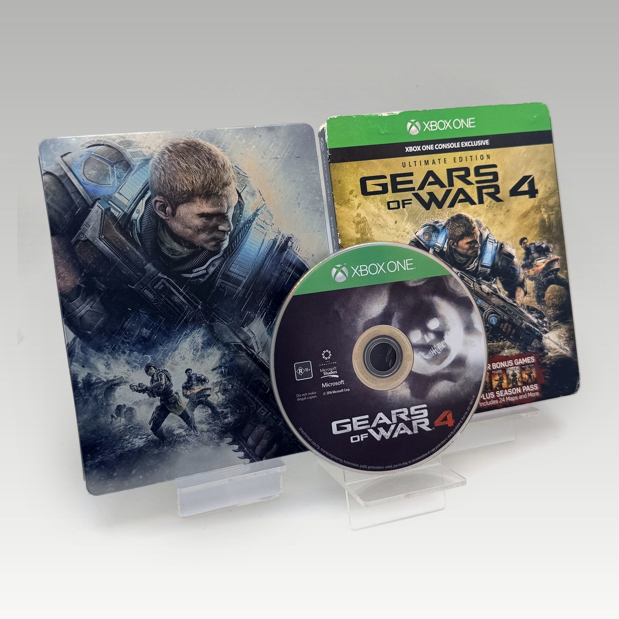 Gears of War 4 Ultimate Steelbook Edition • CIB (Region Free, Ultimate Steelbook Edition) - Image 1