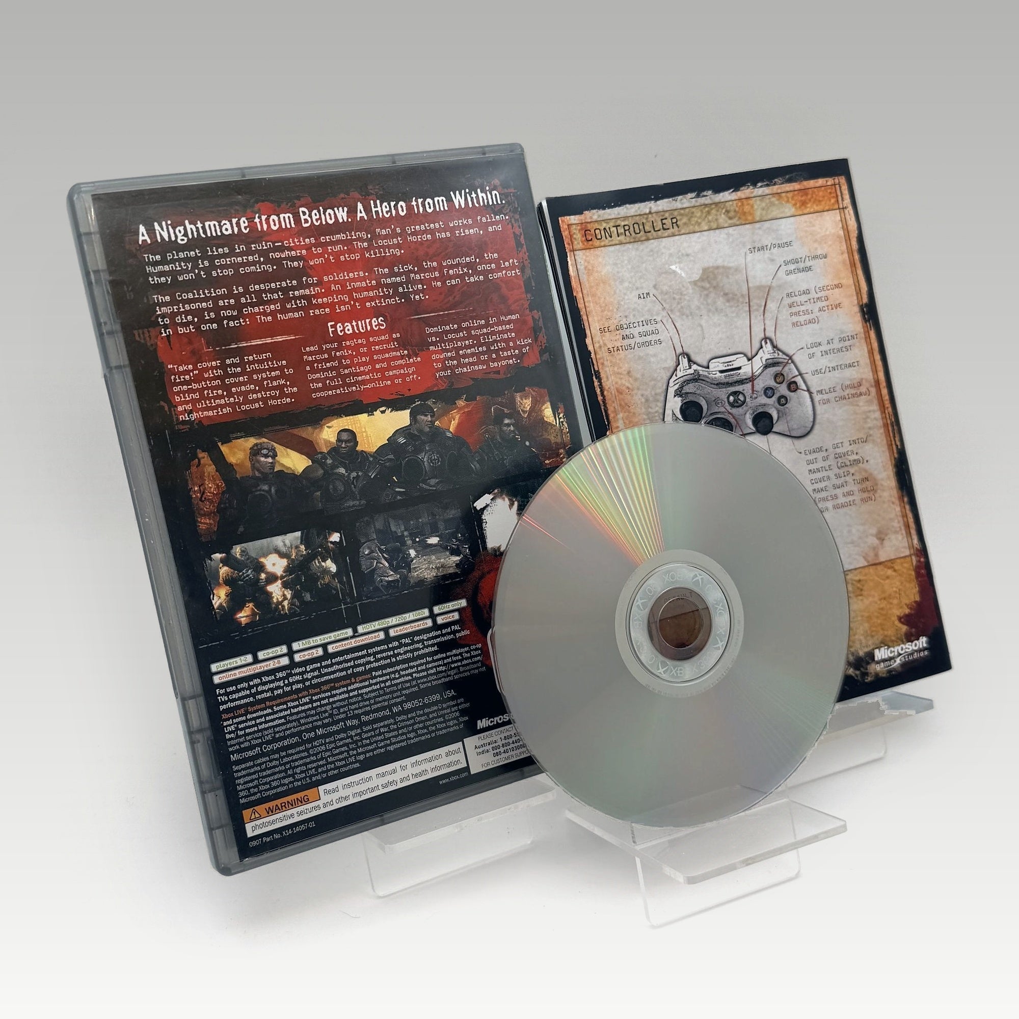 Gears of War (Classics) • CIB (PAL) - Image 2