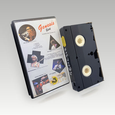Genesis | Live: The MAMA Tour - National Exhibition Centre, Birmingham (1984) • CIB • Ex-Rental (PAL) - Back Cover | Yappa NZ