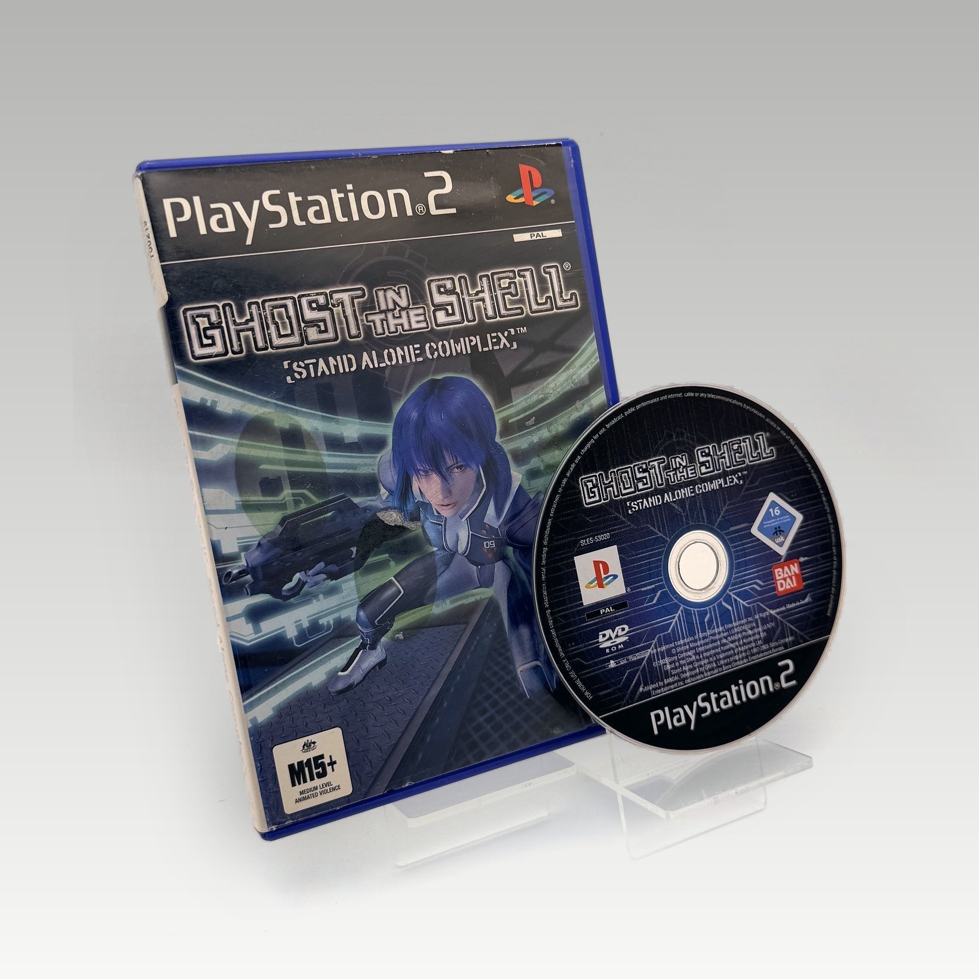 Ghost in the Shell: Stand Alone Complex • No Manual • Ex-Rental (PAL) - Image 1