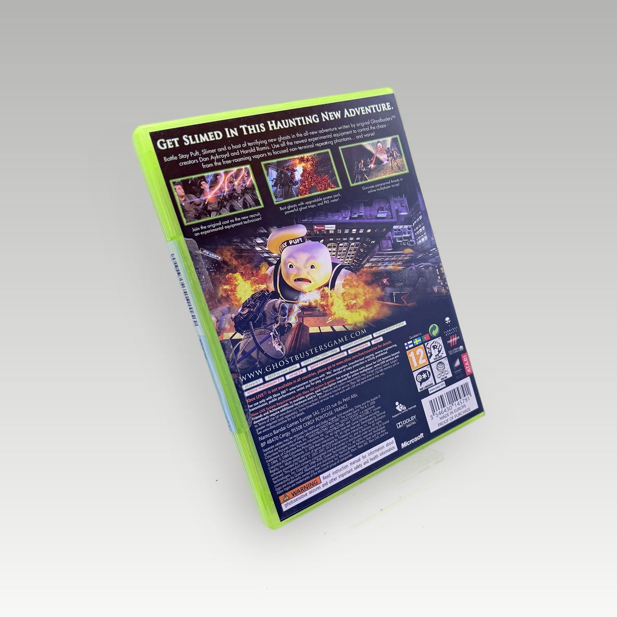 Ghostbusters: The Video Game • CIB • New / Sealed (PAL) - Back Cover | Yappa NZ