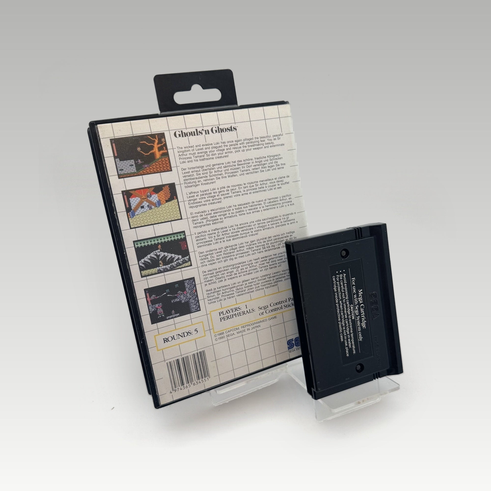 Ghouls 'n Ghosts • No Manual (PAL) - Image 2