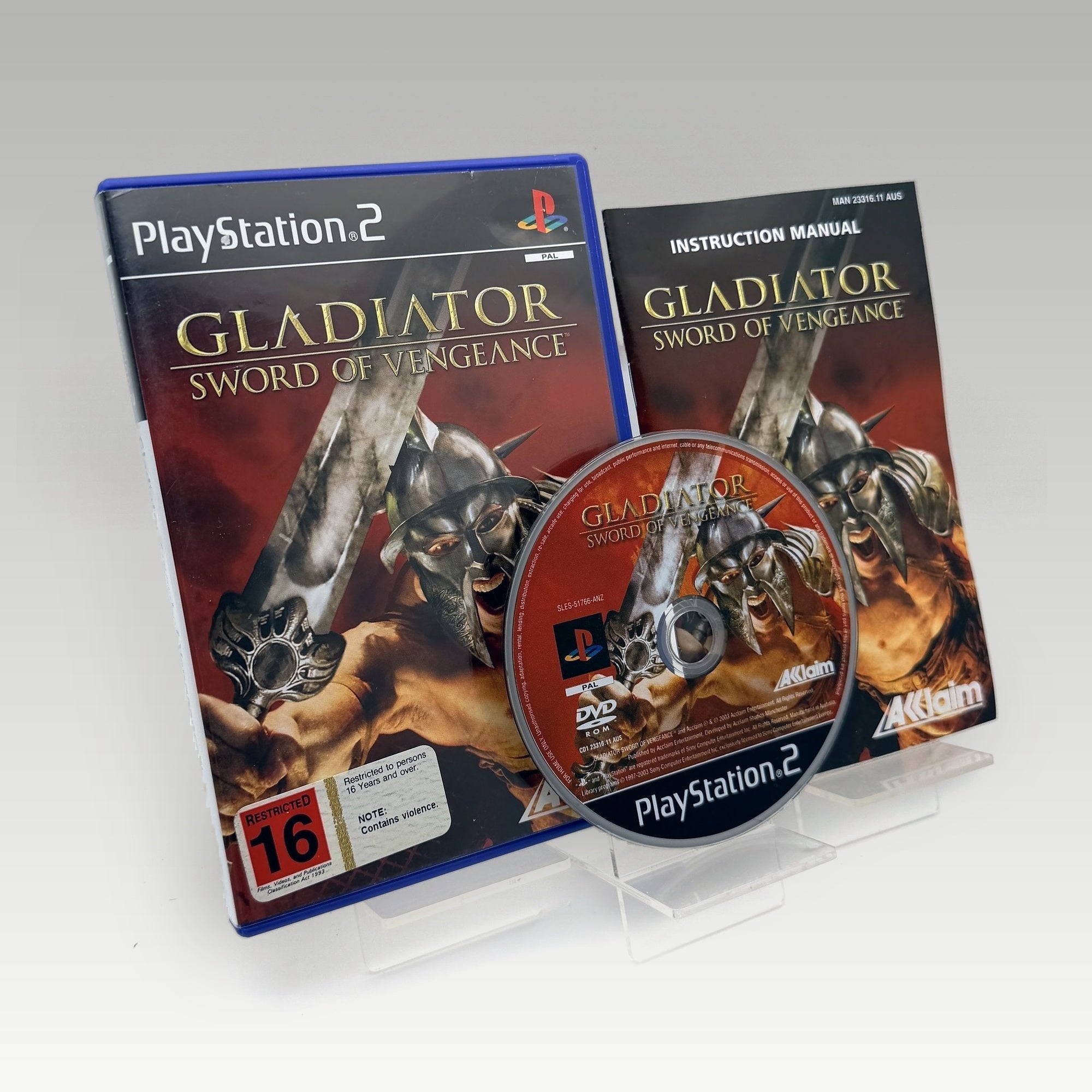 Gladiator: Sword of Vengeance • CIB (PAL) - Image 1