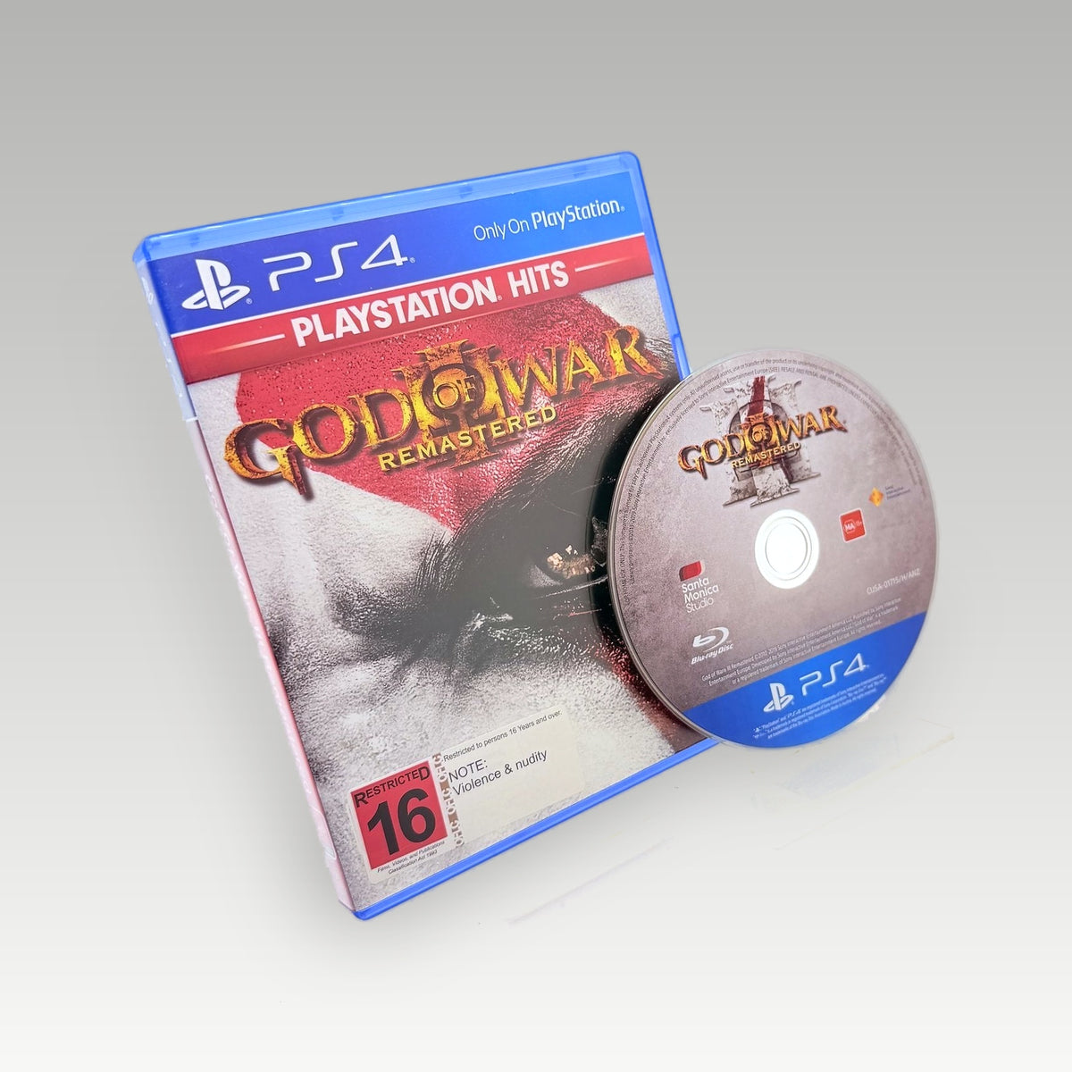 God of War III: Remastered (Playstation Hits) • CIB (Region 4) - Image 1