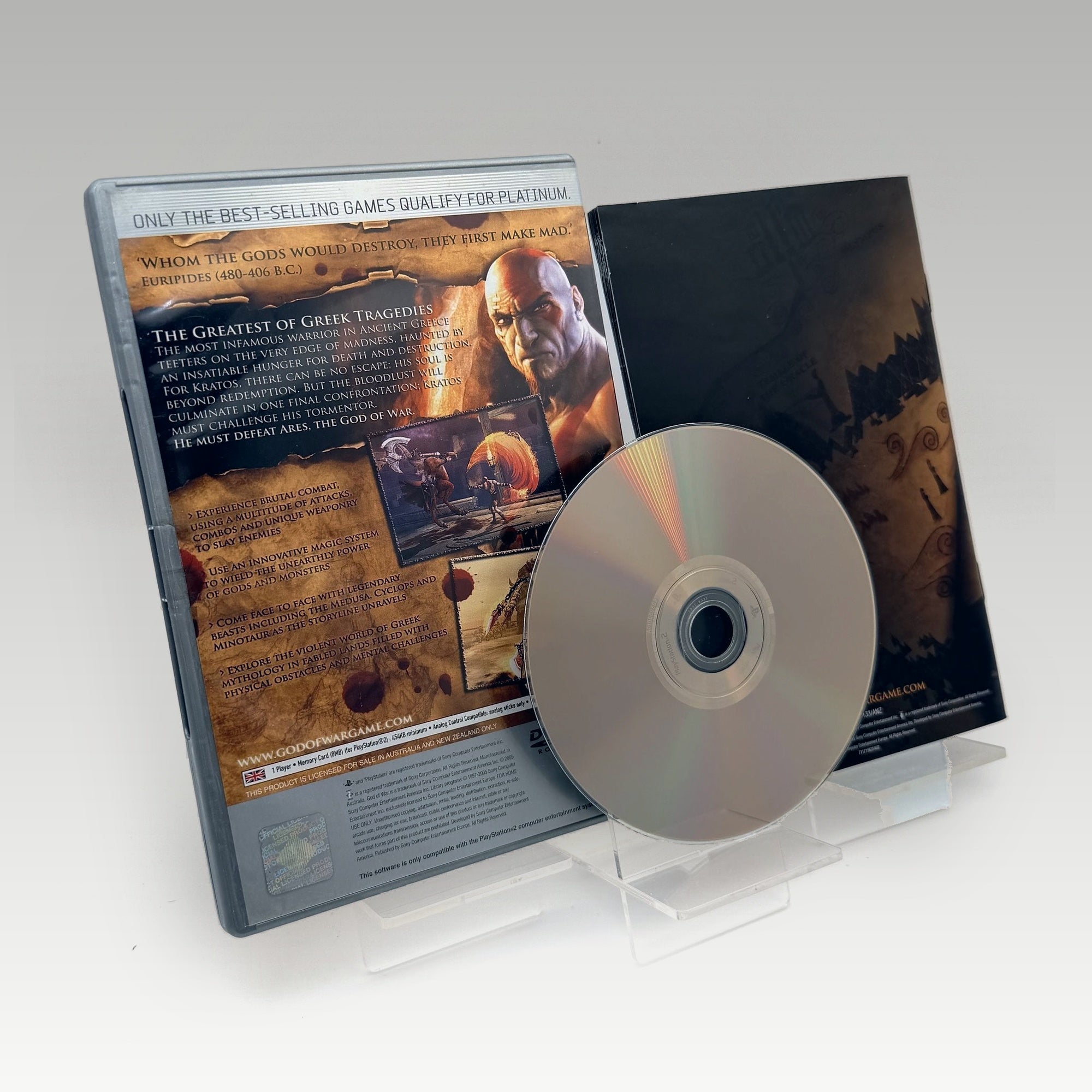 God of War (Platinum) • CIB (PAL) - Image 2