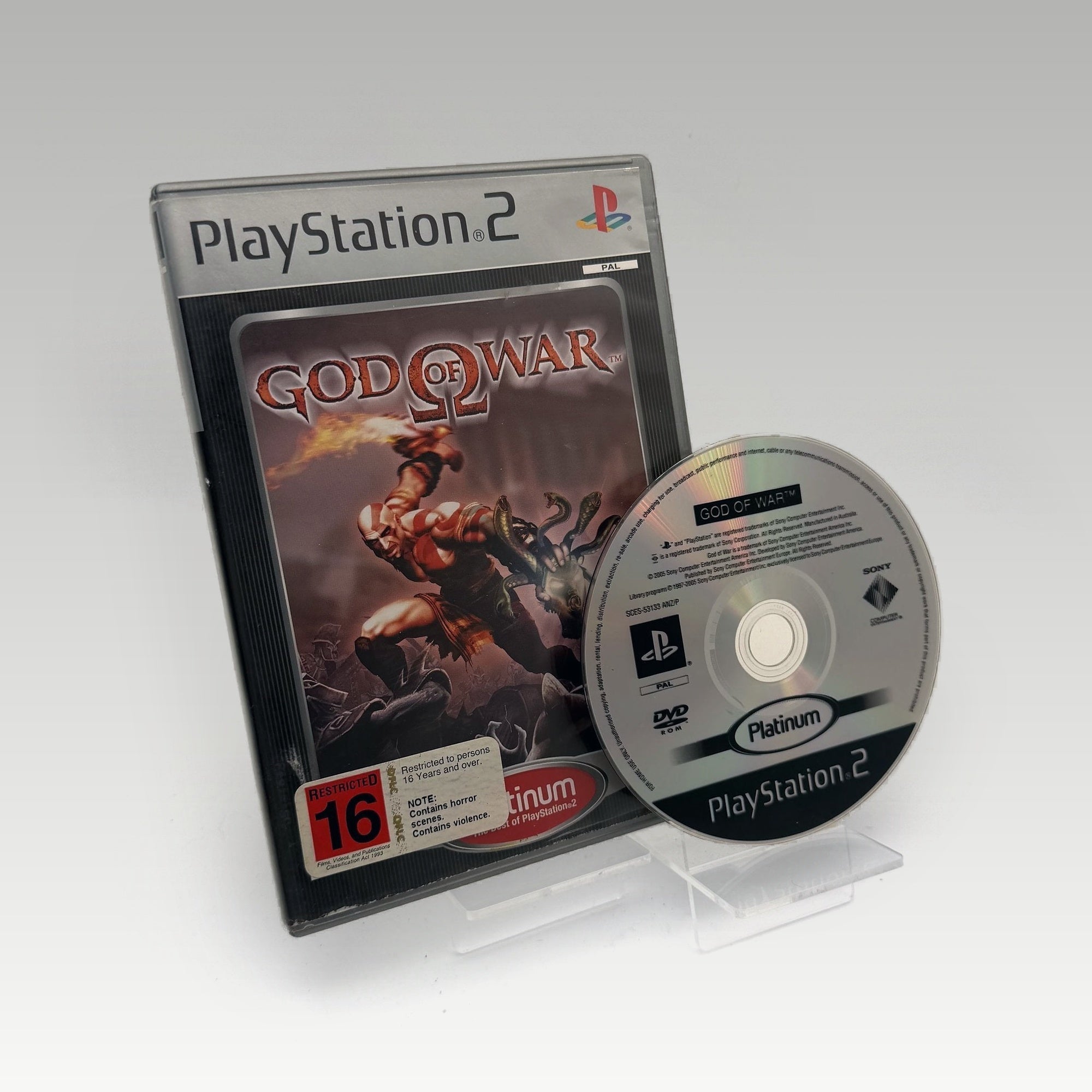 God of War (Platinum) • No Manual (PAL) - Image 1
