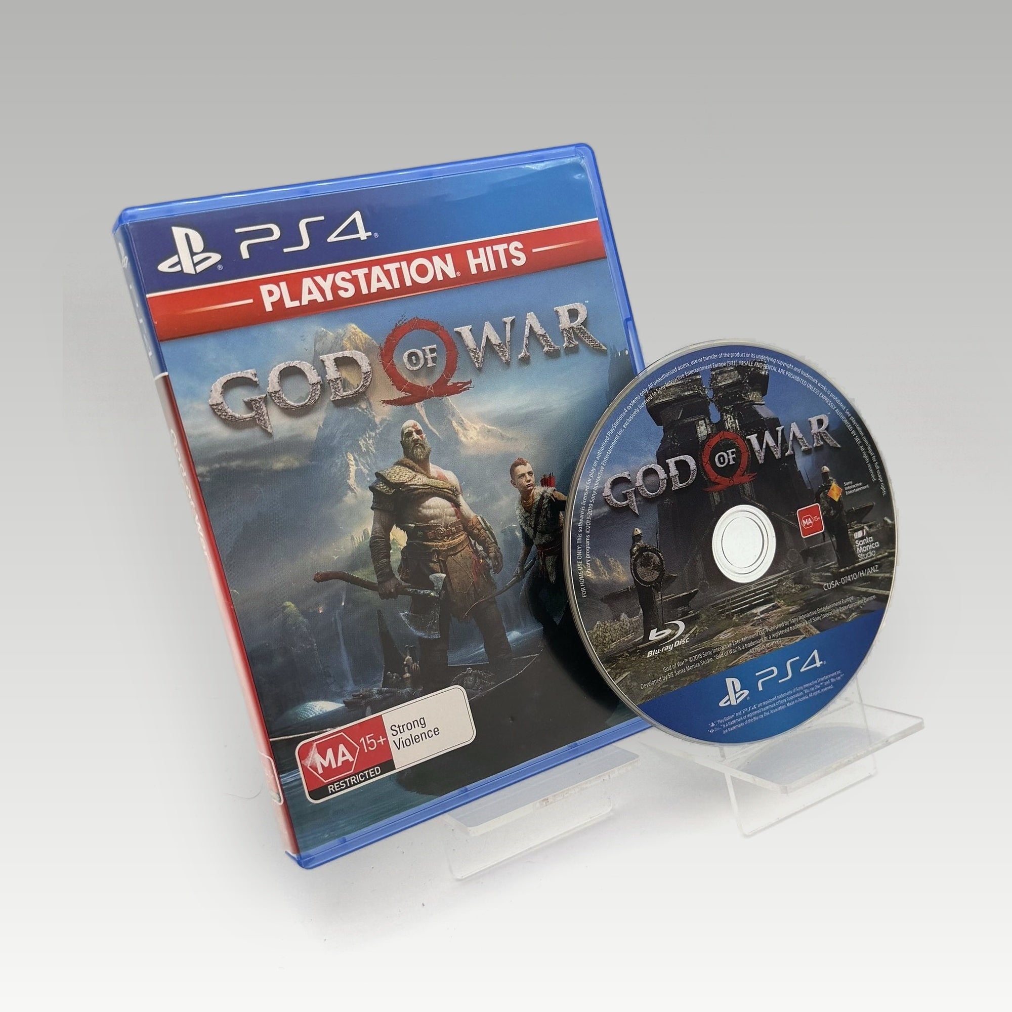 God of War (Playstation Hits) • CIB (Region 4) - Image 1