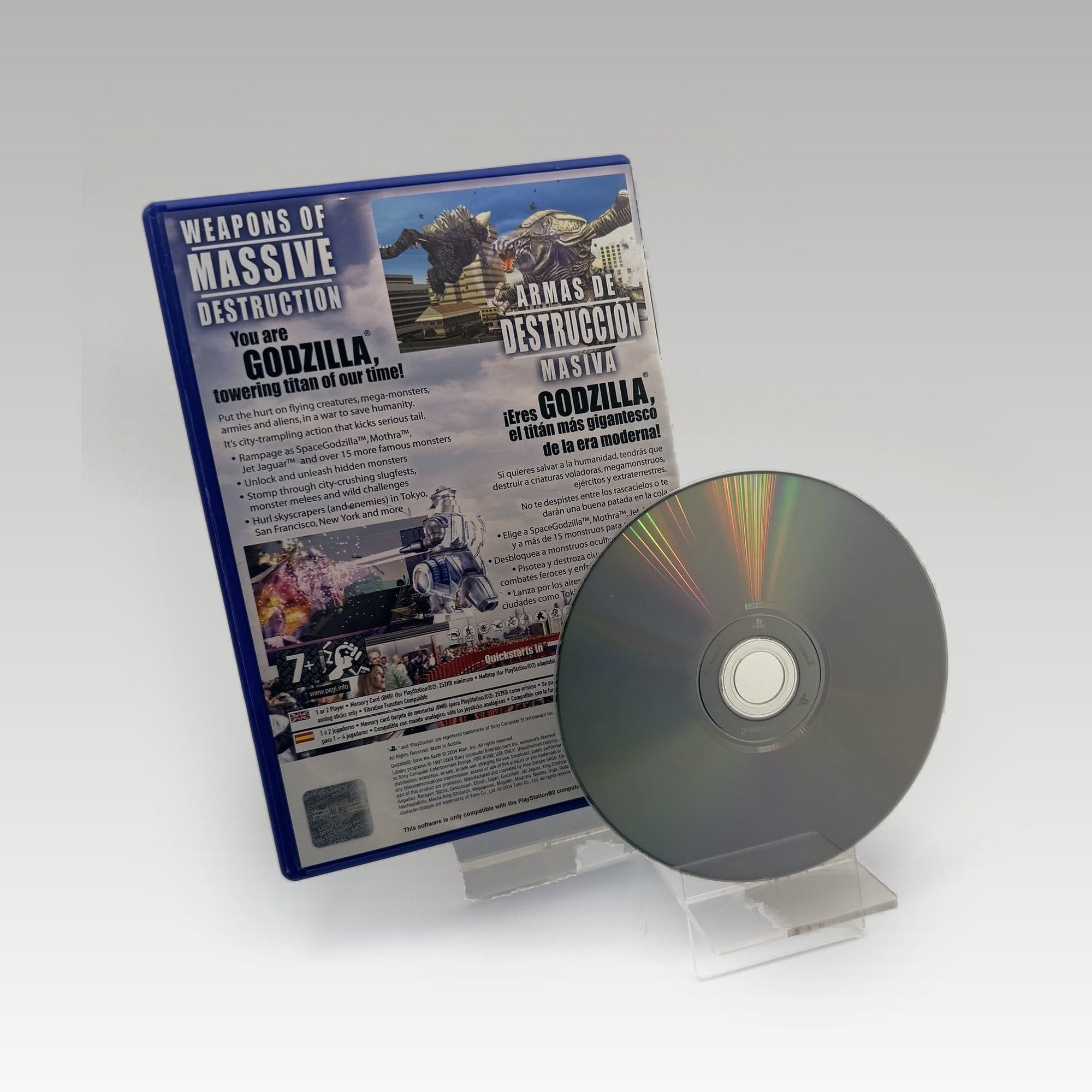Godzilla: Save the Earth • No Manual (PAL) - Image 2