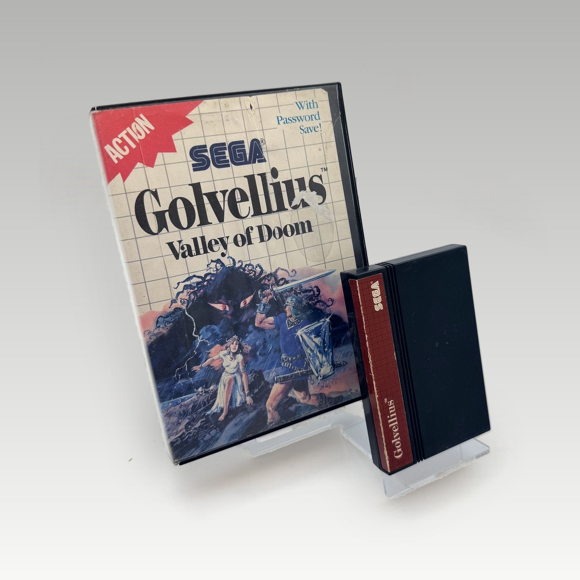 Golvellius: Valley of Doom • No Manual • Ex-Rental (PAL) - Image 1