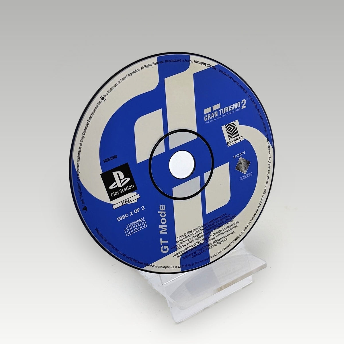 Gran Turismo 2 (Disc 2 - GT Mode) • Loose (PAL) - Image 1