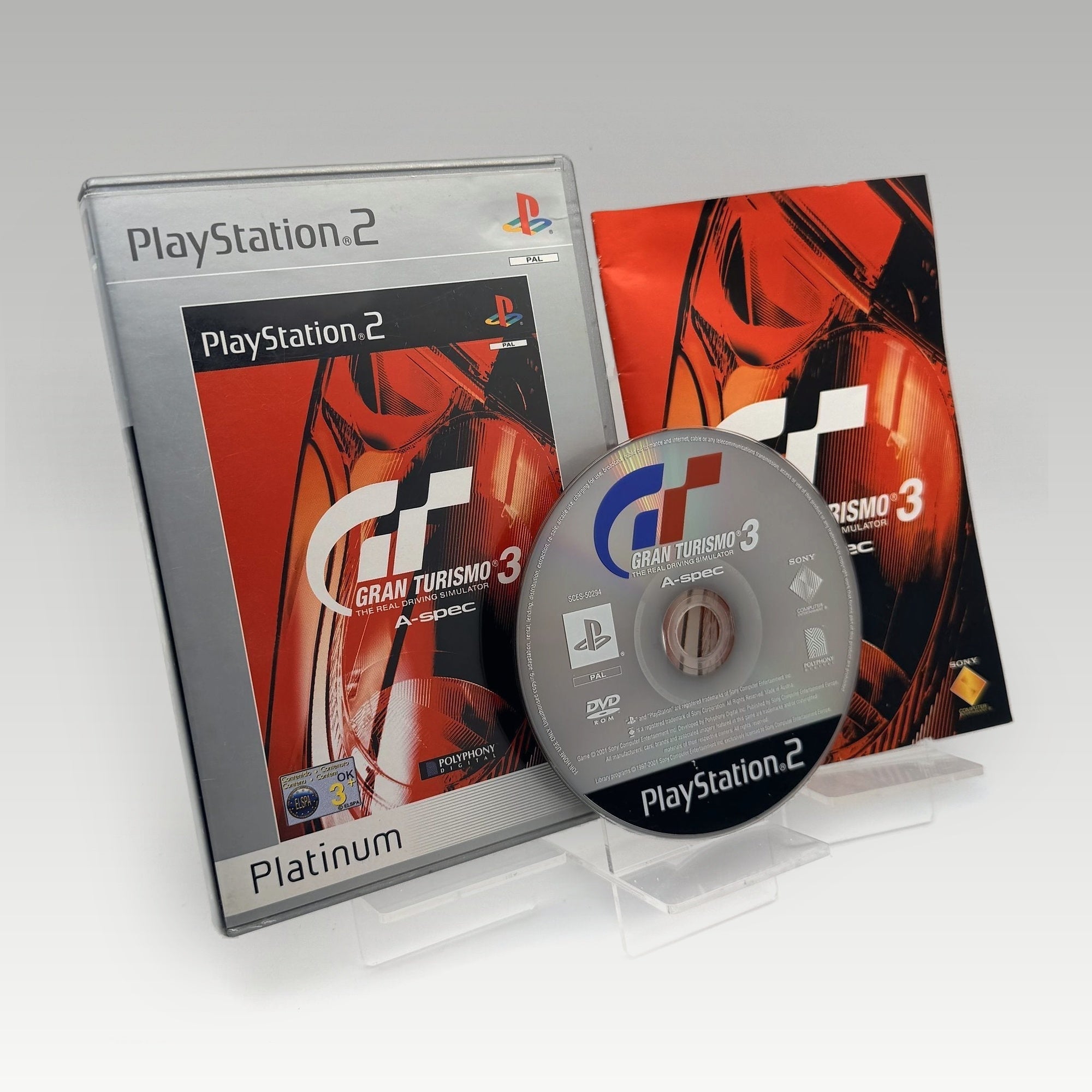 Gran Turismo 3: A-Spec (Platinum) • CIB (PAL) - Image 1
