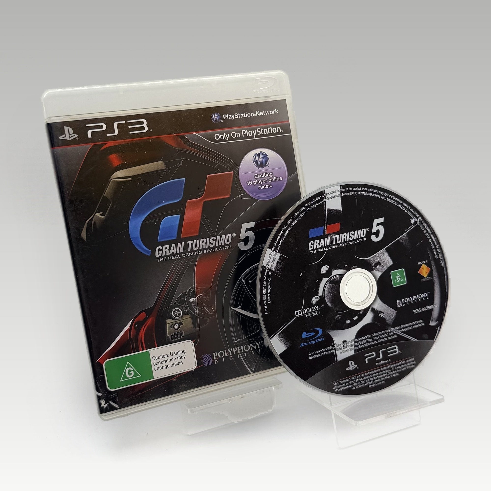 Gran Turismo 5 • No Manual (Region 4) - Image 1