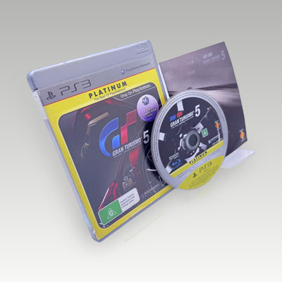 Gran Turismo 5 (Platinum) • CIB (Region 4) - Front Cover | Yappa NZ