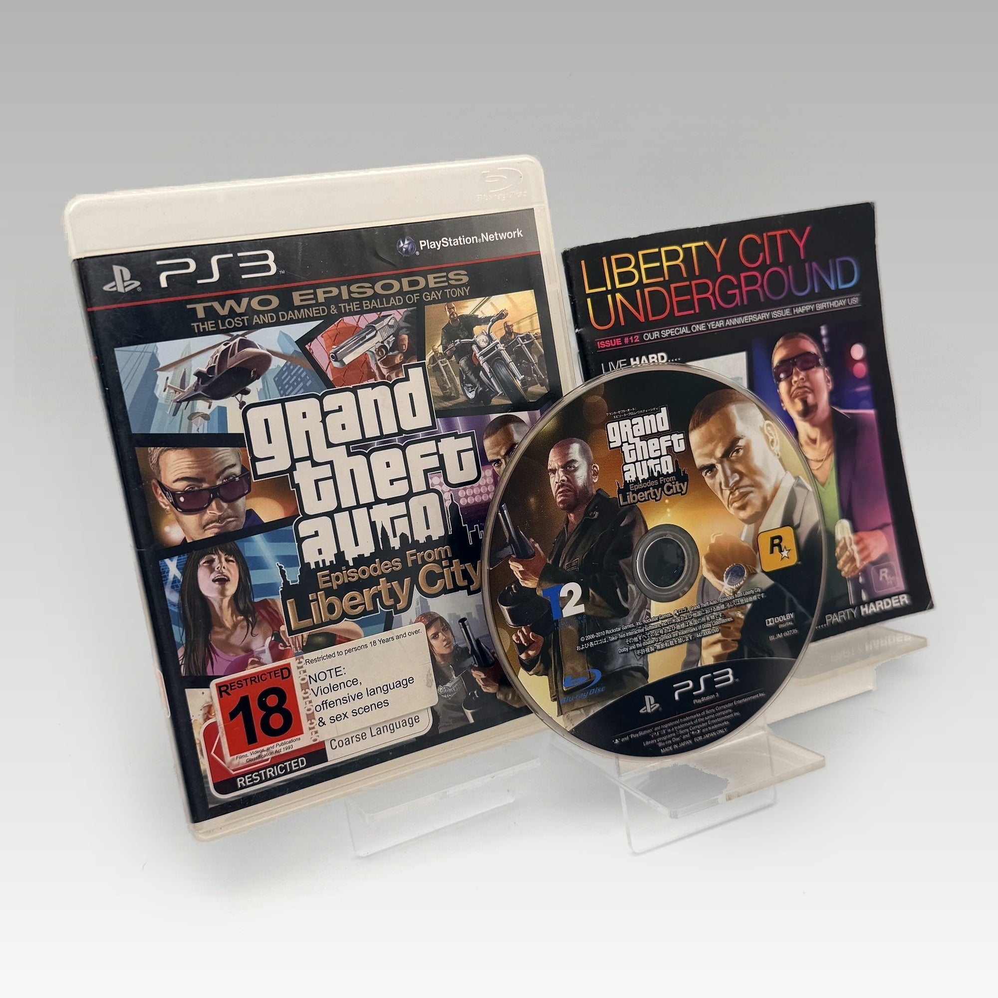 Grand Theft Auto: Episodes from Liberty City • CIB (Region 4) - Image 1