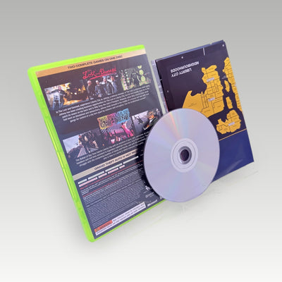 Grand Theft Auto: Episodes from Liberty City + Map • No Manual (PAL, + Map) - Back Cover | Yappa NZ