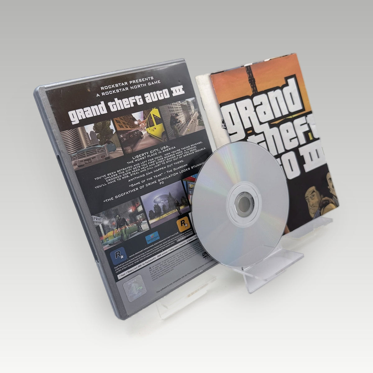 Grand Theft Auto III + Map • CIB (PAL, + Map) - Image 2