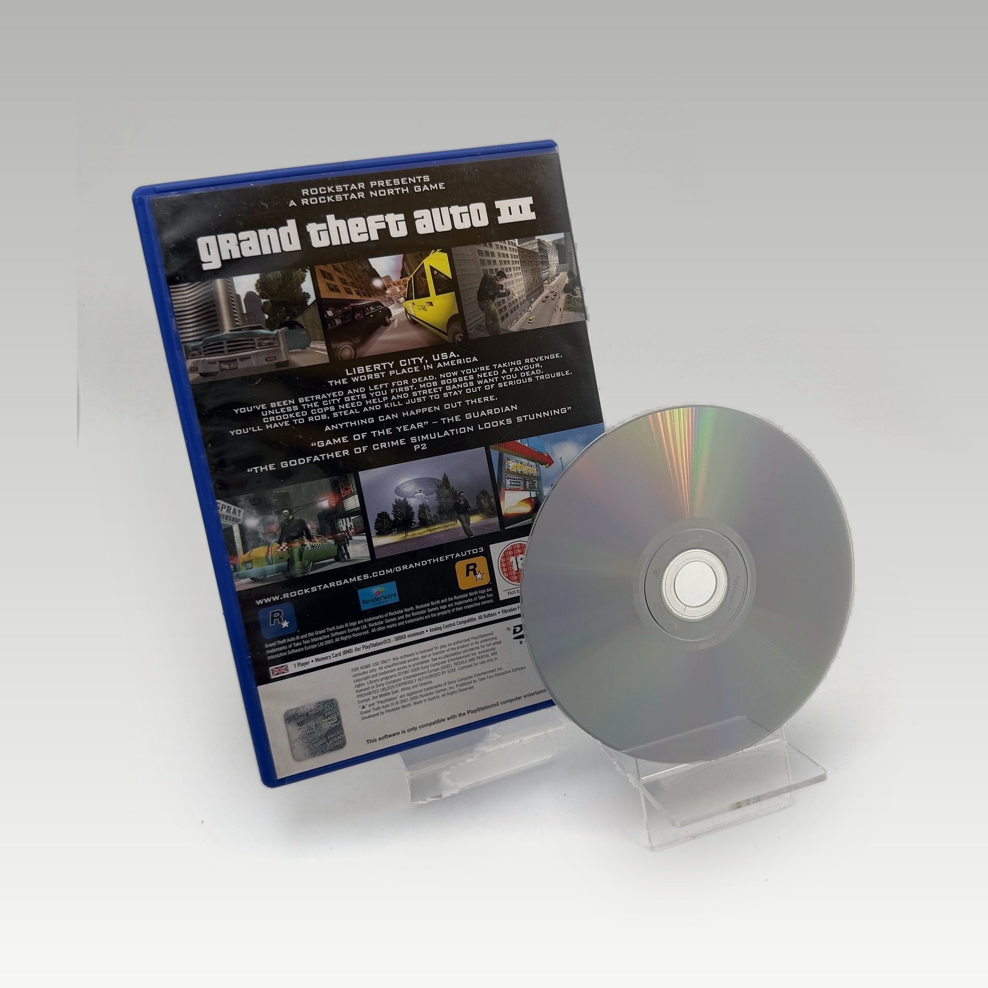 Grand Theft Auto III • No Manual (PAL) - Image 2