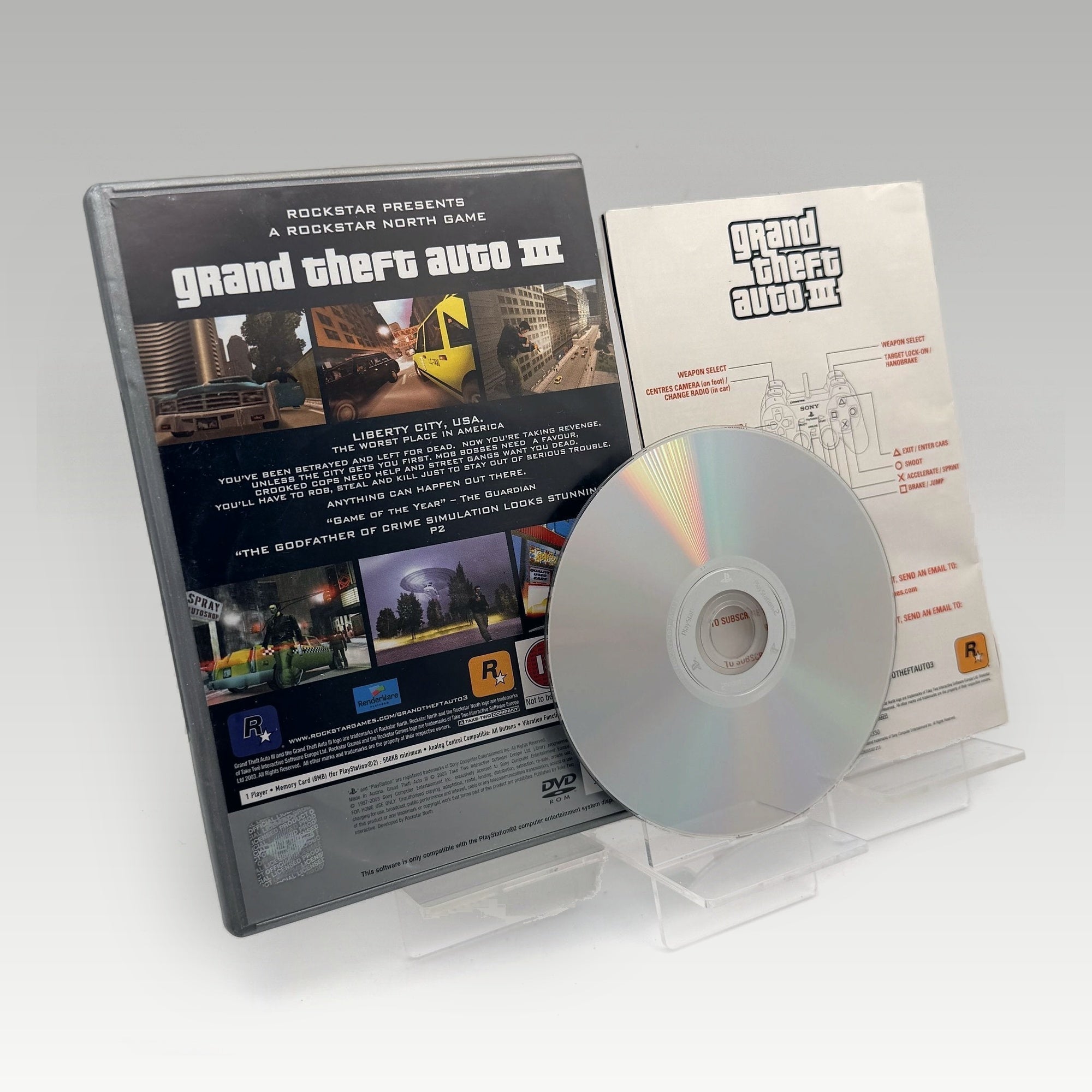 Grand Theft Auto III (Platinum) • CIB (PAL) - Image 2