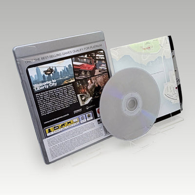 Grand Theft Auto IV • CIB (Region 2, + Map) - Back Cover | Yappa NZ