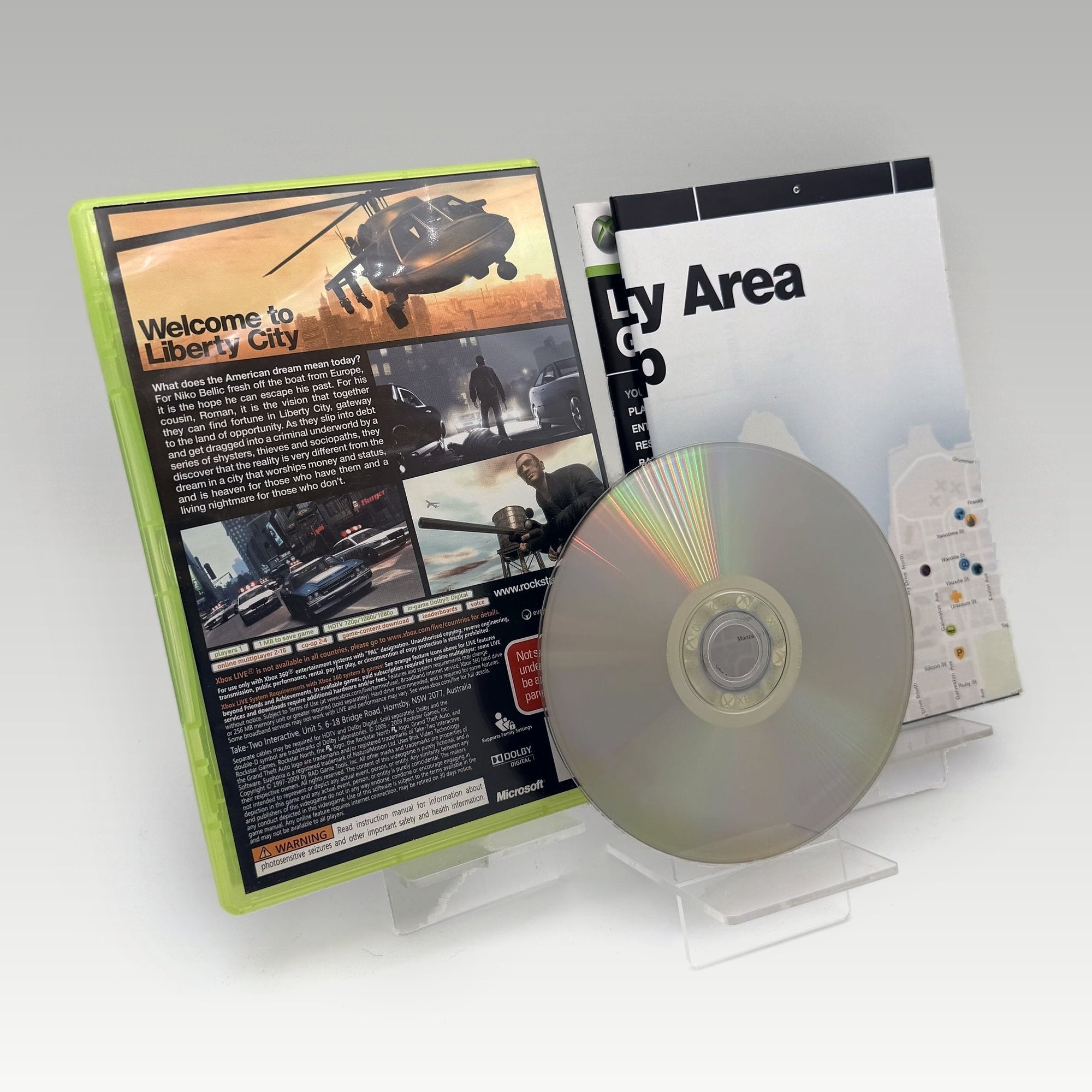 Grand Theft Auto IV (Classics) + Map • CIB - Image 2