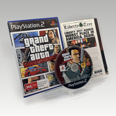 Grand Theft Auto: Liberty City Stories + Map + Map • CIB (PAL, + Map) - Image 1