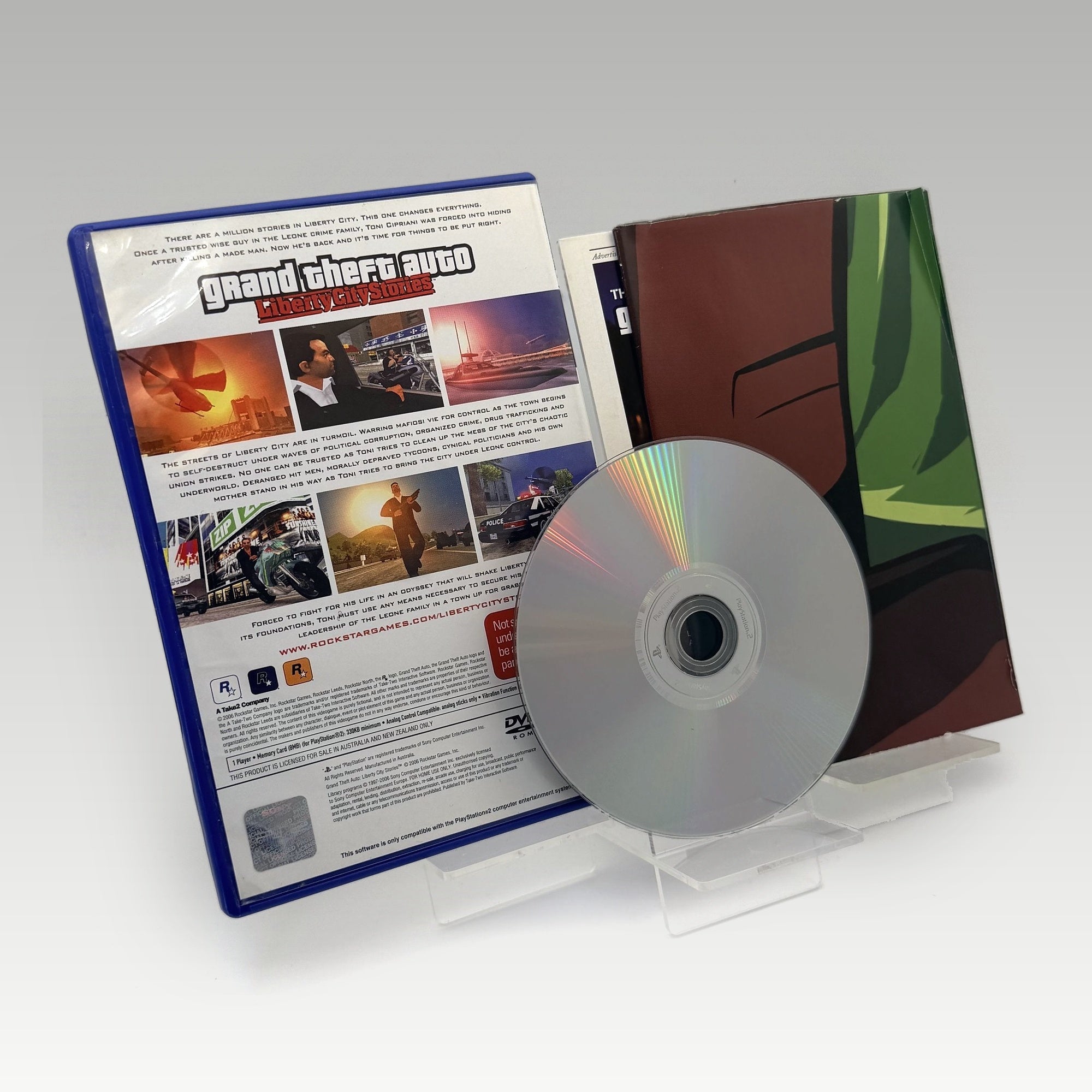 Grand Theft Auto: Liberty City Stories + Map + Map • CIB (PAL, + Map) - Image 2