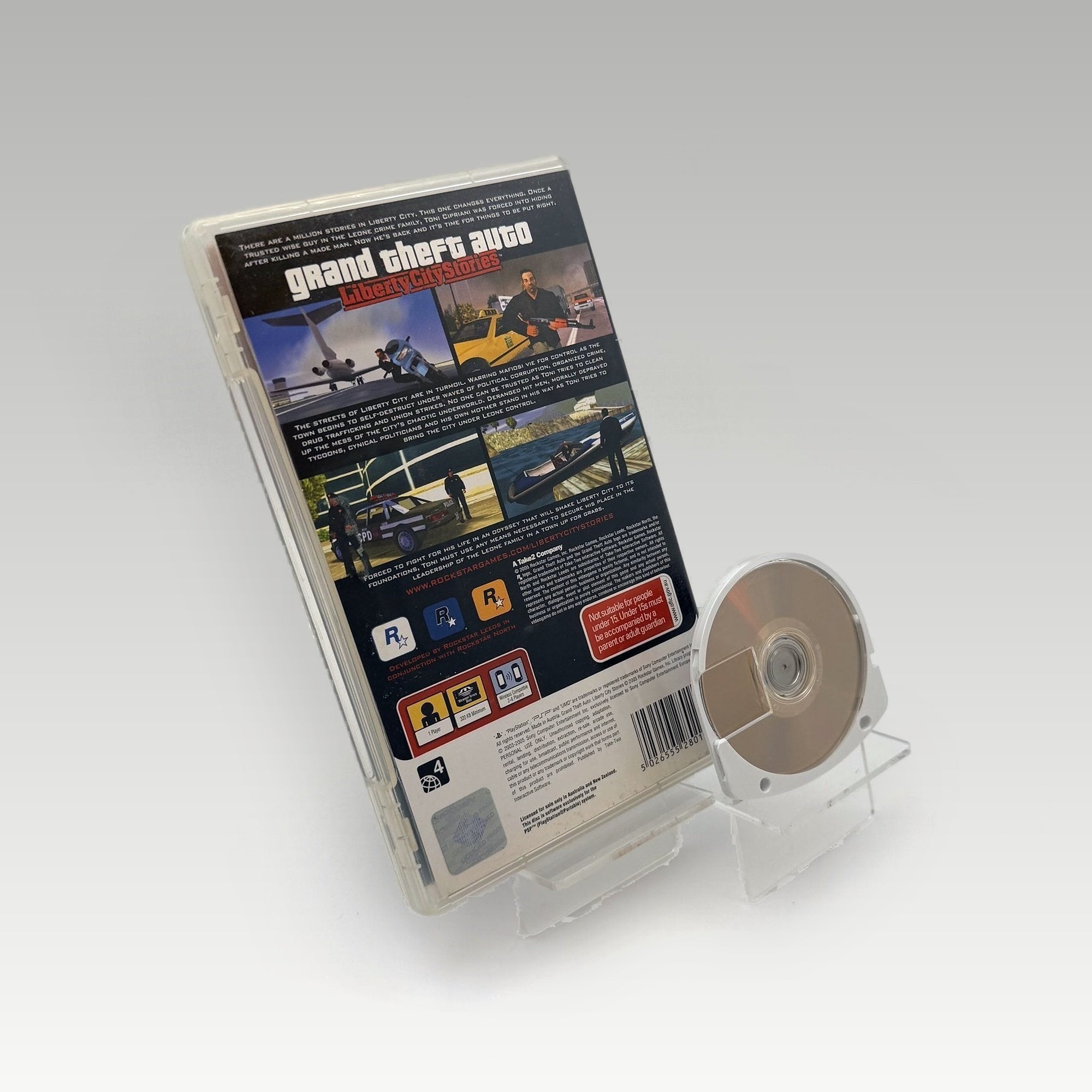 Grand Theft Auto: Liberty City Stories • No Manual (PAL) - Image 2