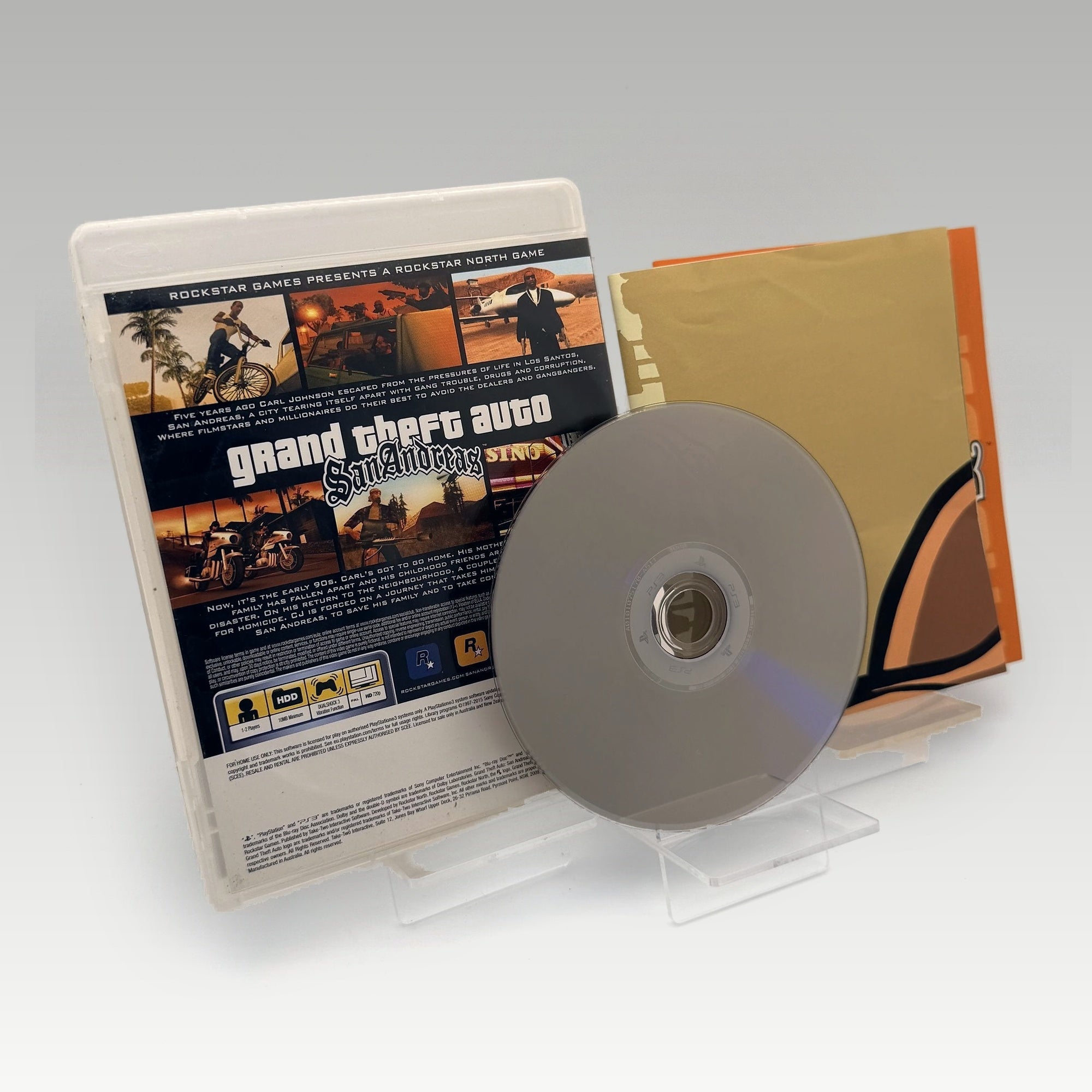 Grand Theft Auto: San Andreas + Map • CIB (Region 4, + Map) - Image 2