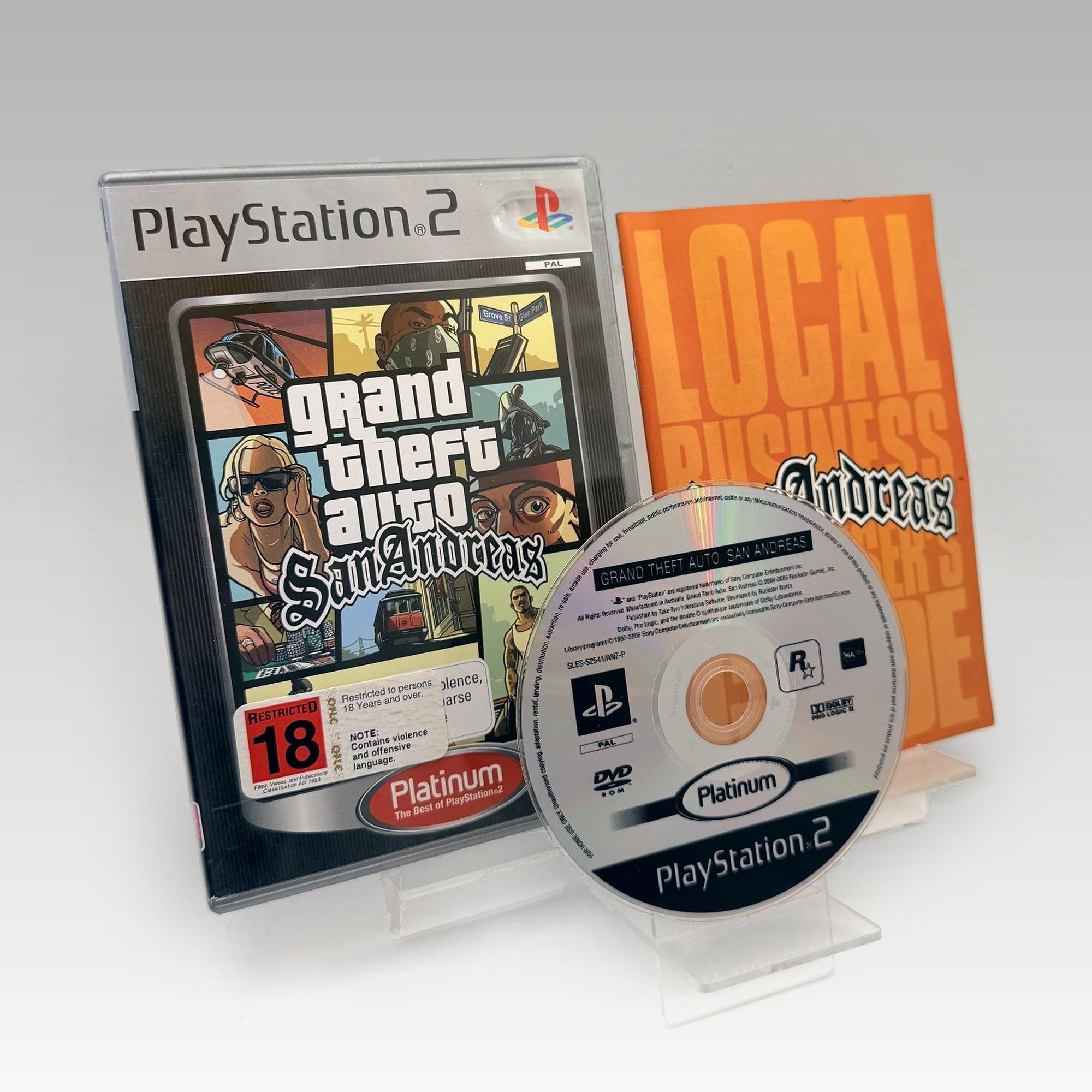 Grand Theft Auto: San Andreas (Platinum) • CIB (PAL) - Image 1