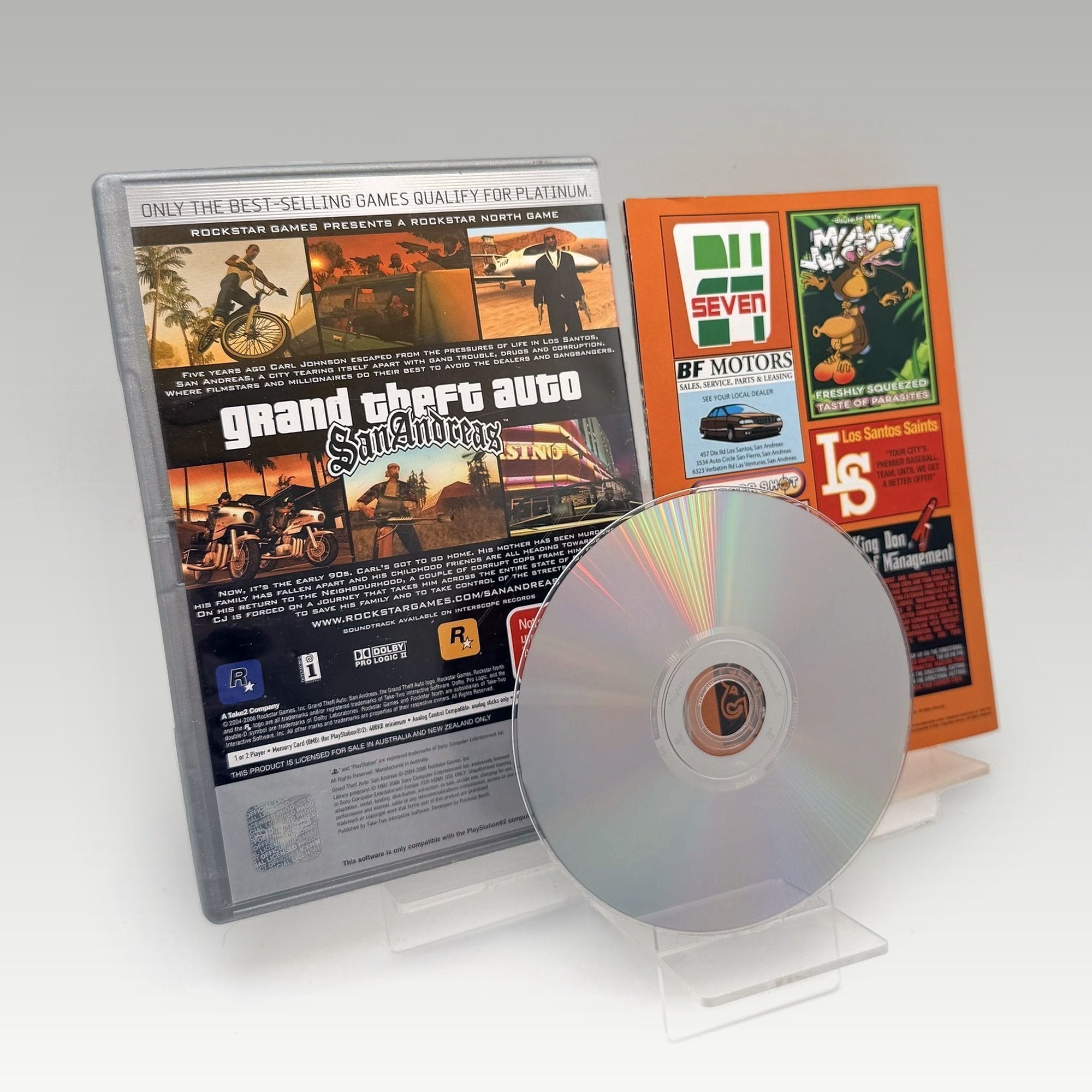 Grand Theft Auto: San Andreas (Platinum) • CIB (PAL) - Image 2