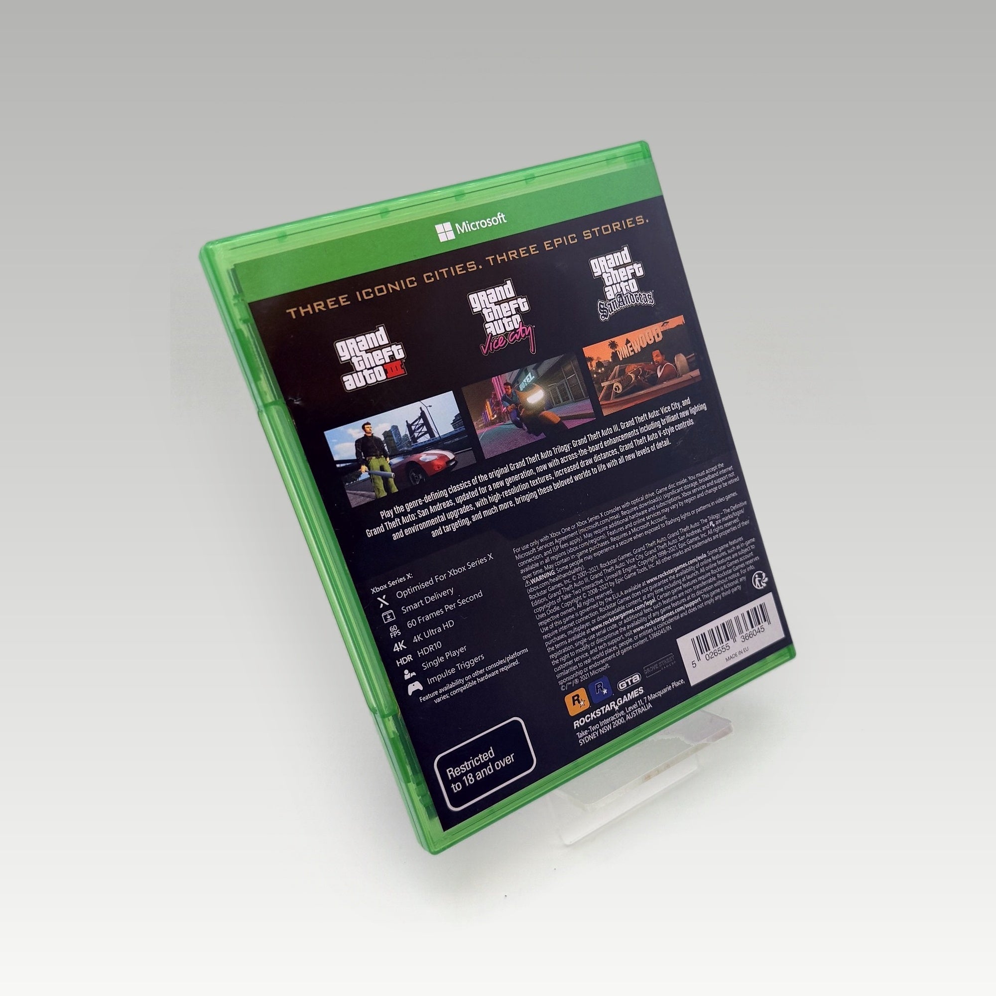 Grand Theft Auto: The Trilogy - The Definitive Edition Definitive Edition • CIB • New (Region Free, Definitive Edition) - Image 2