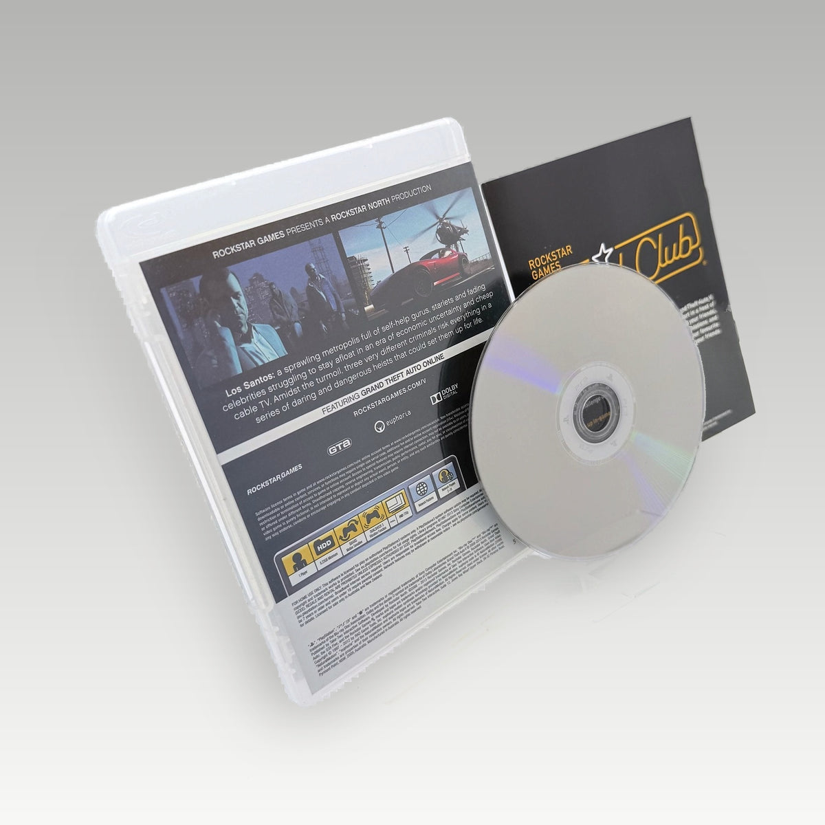 Grand Theft Auto V • CIB (Region 4) - Back Cover | Yappa NZ
